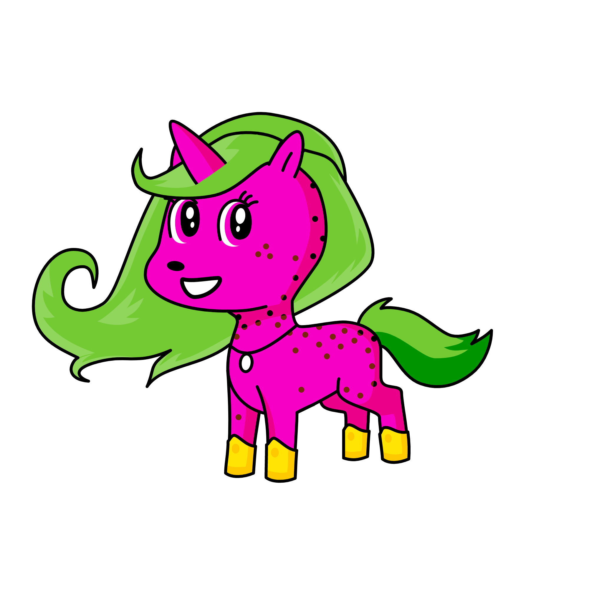 Frekl, the unicorn