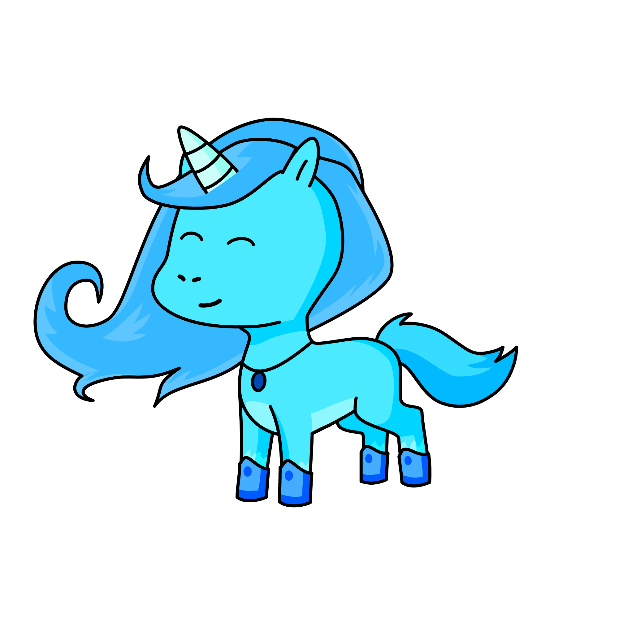 Watercorn, the unicorn