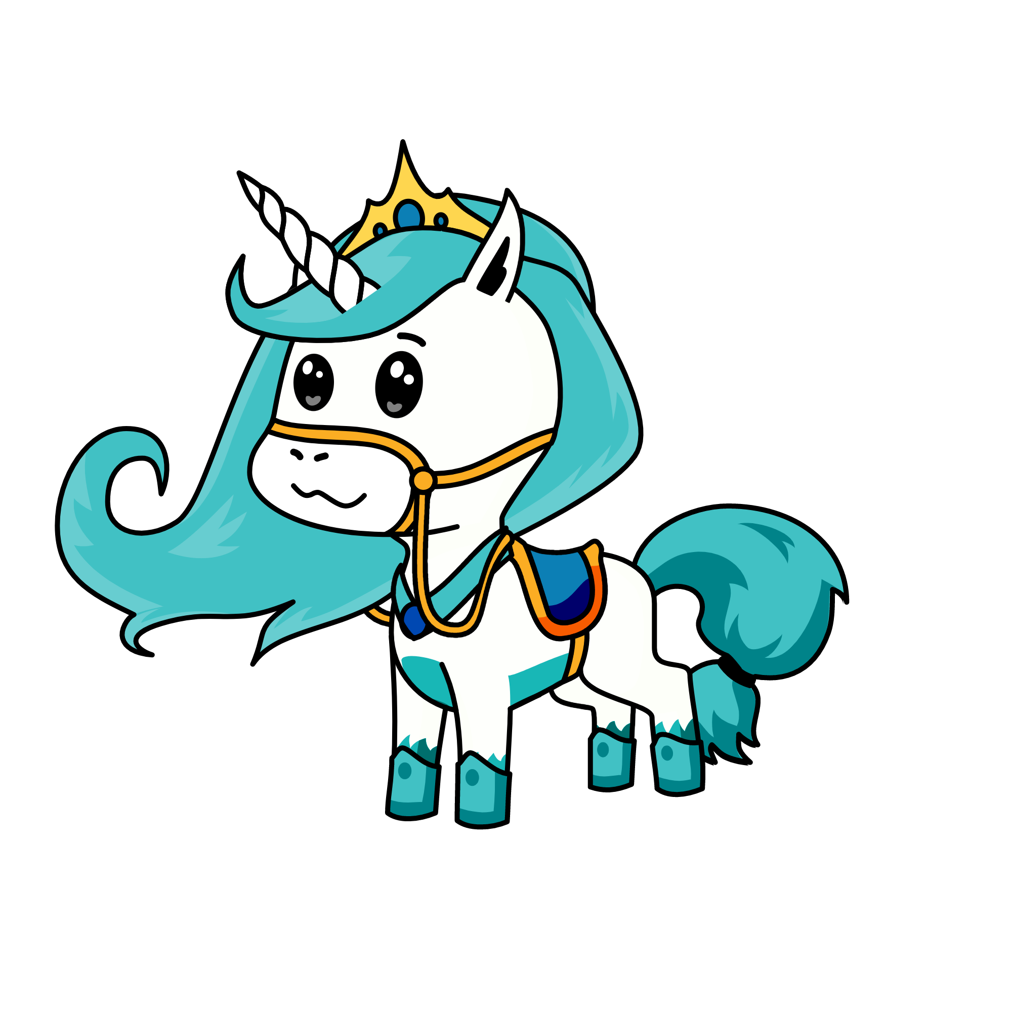 Sky, the unicorn