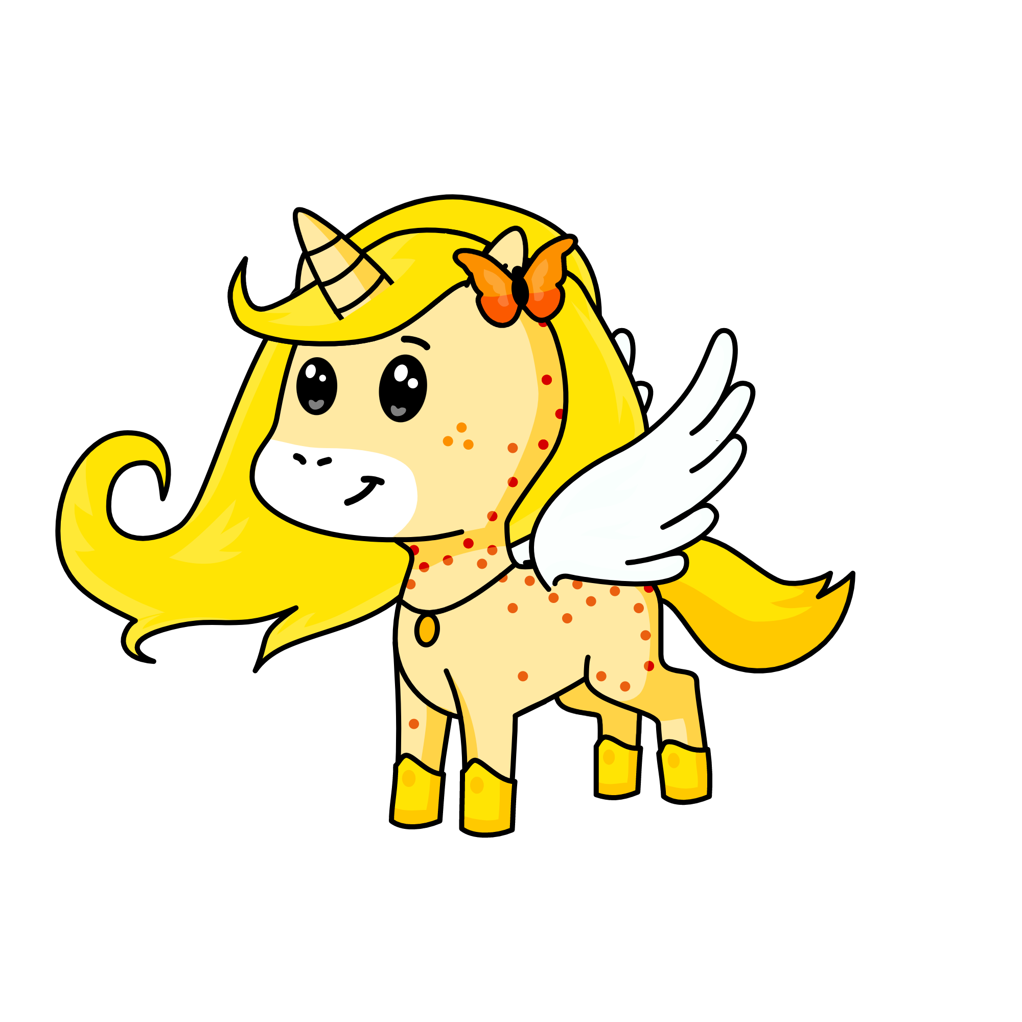cute Angel😇🦄, the unicorn