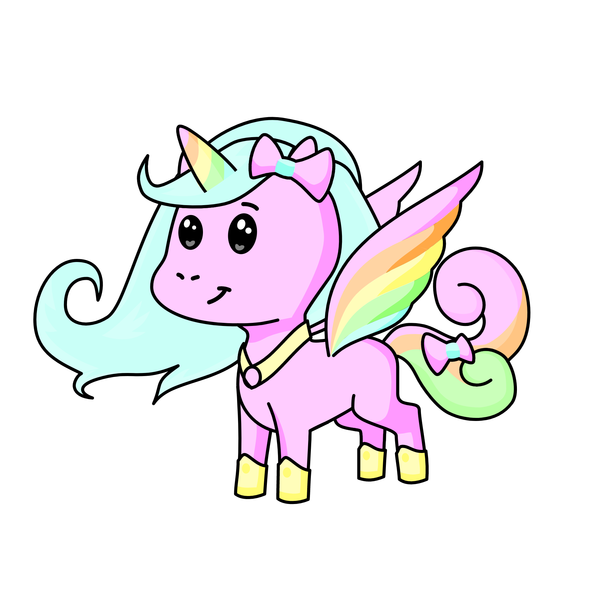 princess Rainbow🦄🌈👸🏳‍🌈, the unicorn
