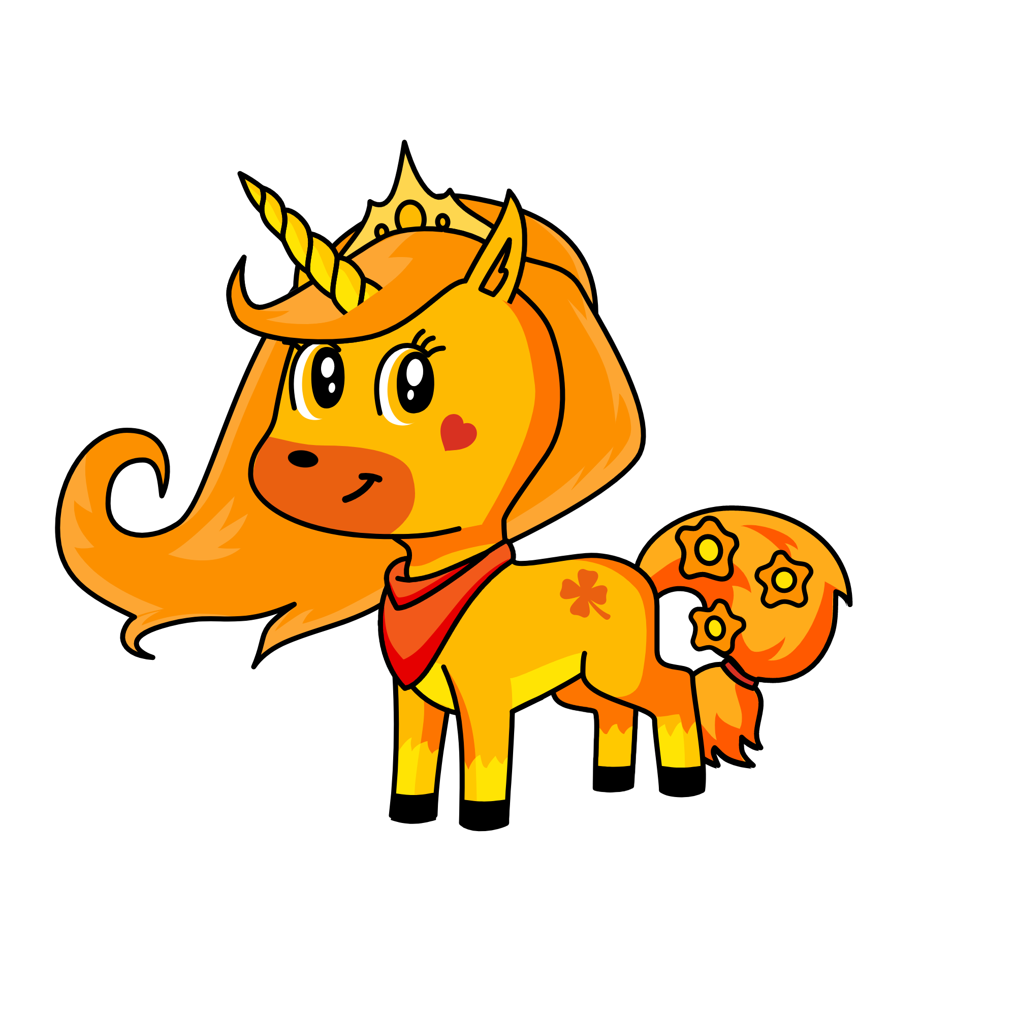 victory, the unicorn