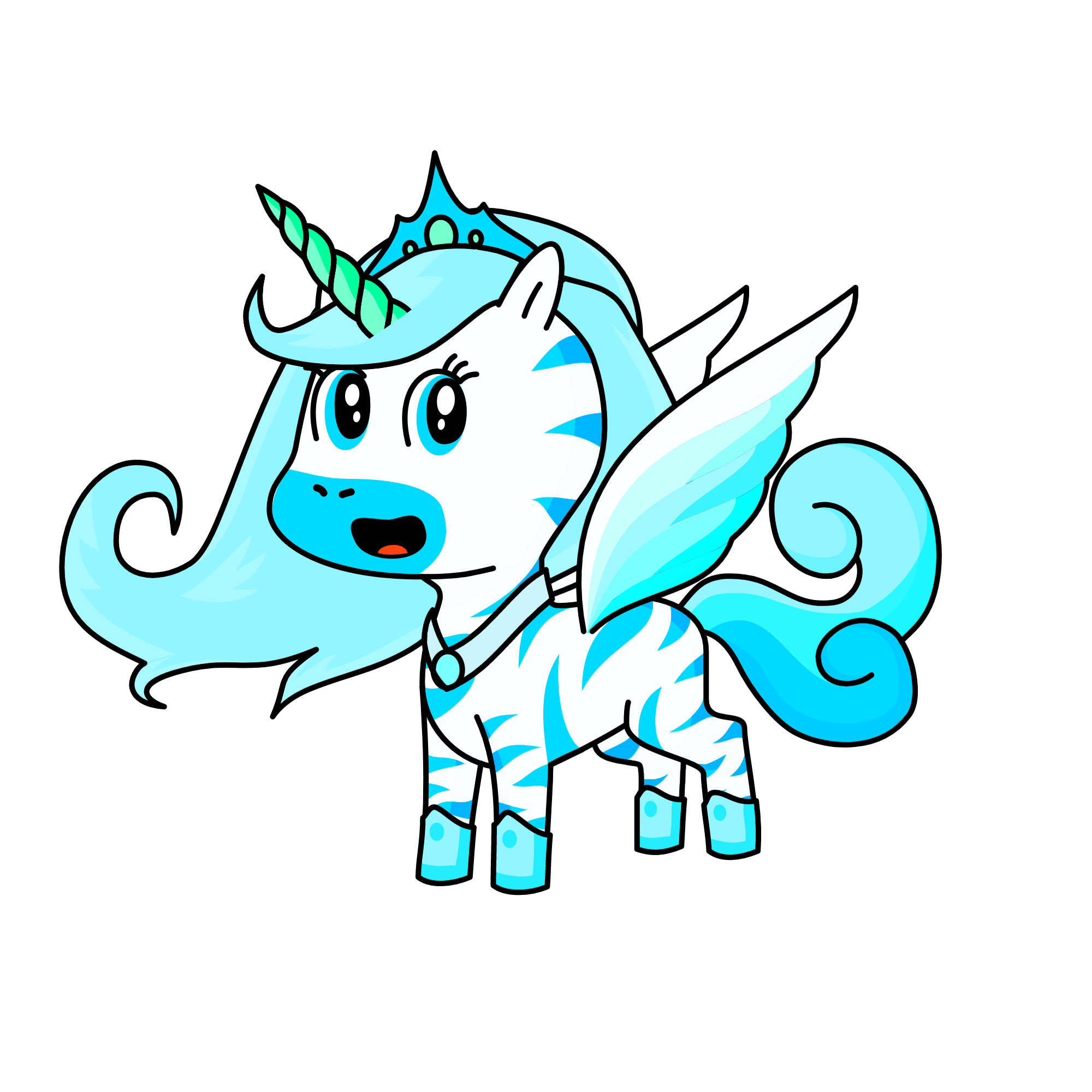 ❄Snowflake❄, the unicorn