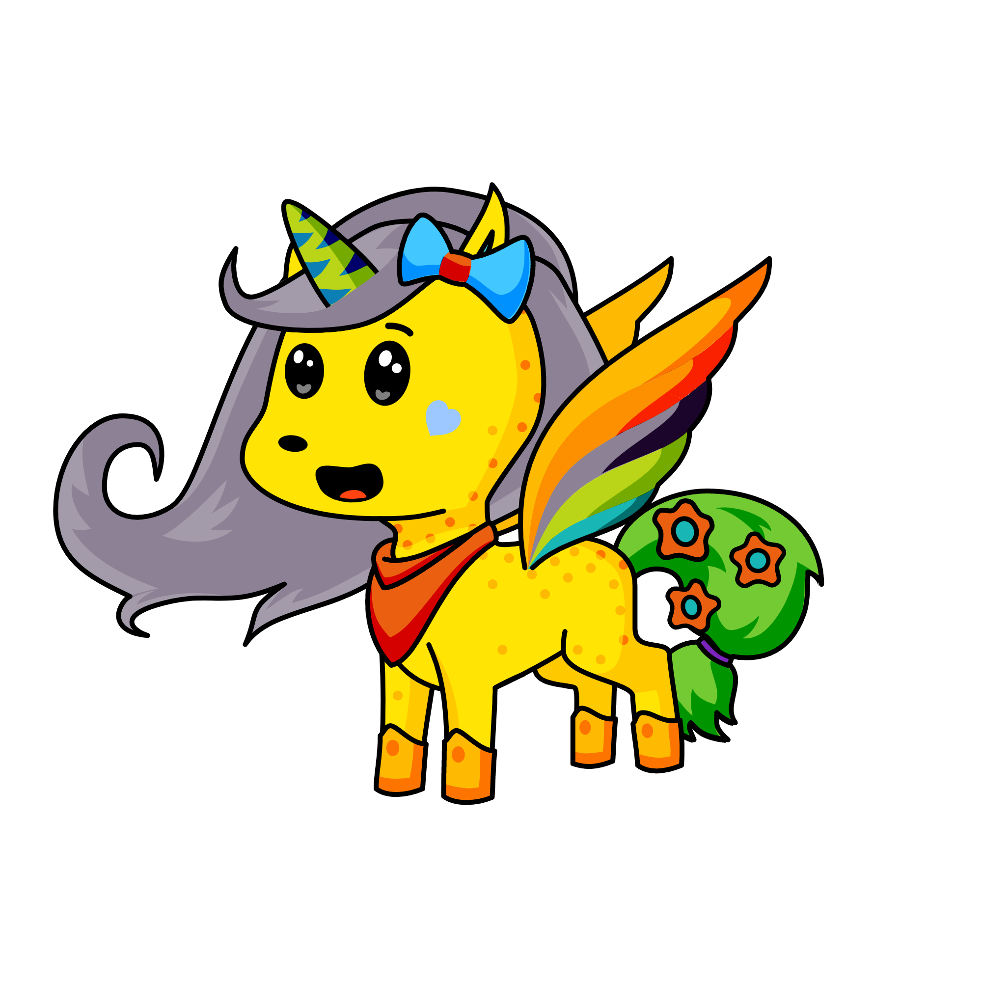Sophia, the unicorn