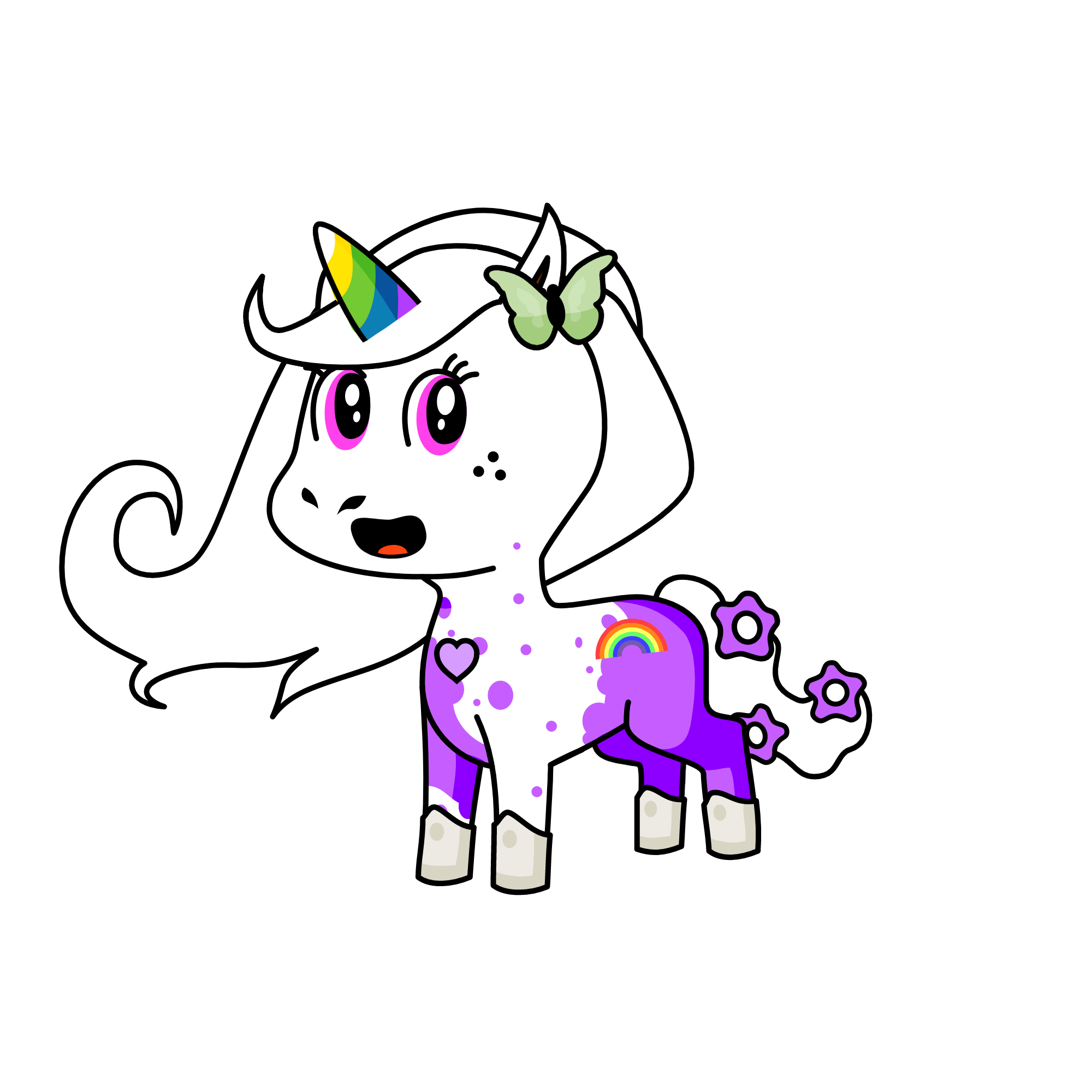 HayceyCorn, the unicorn