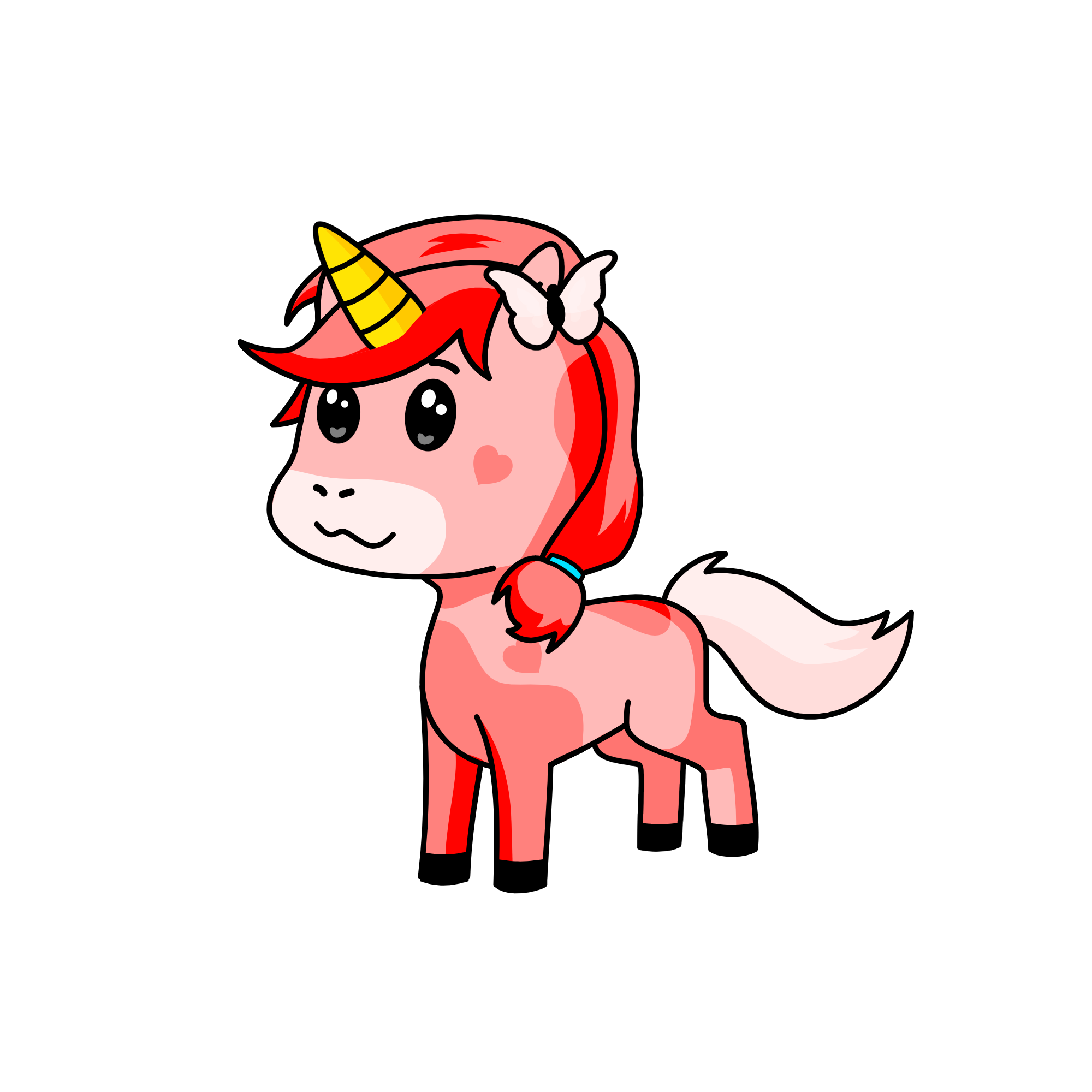 buttuerflycorn, the unicorn