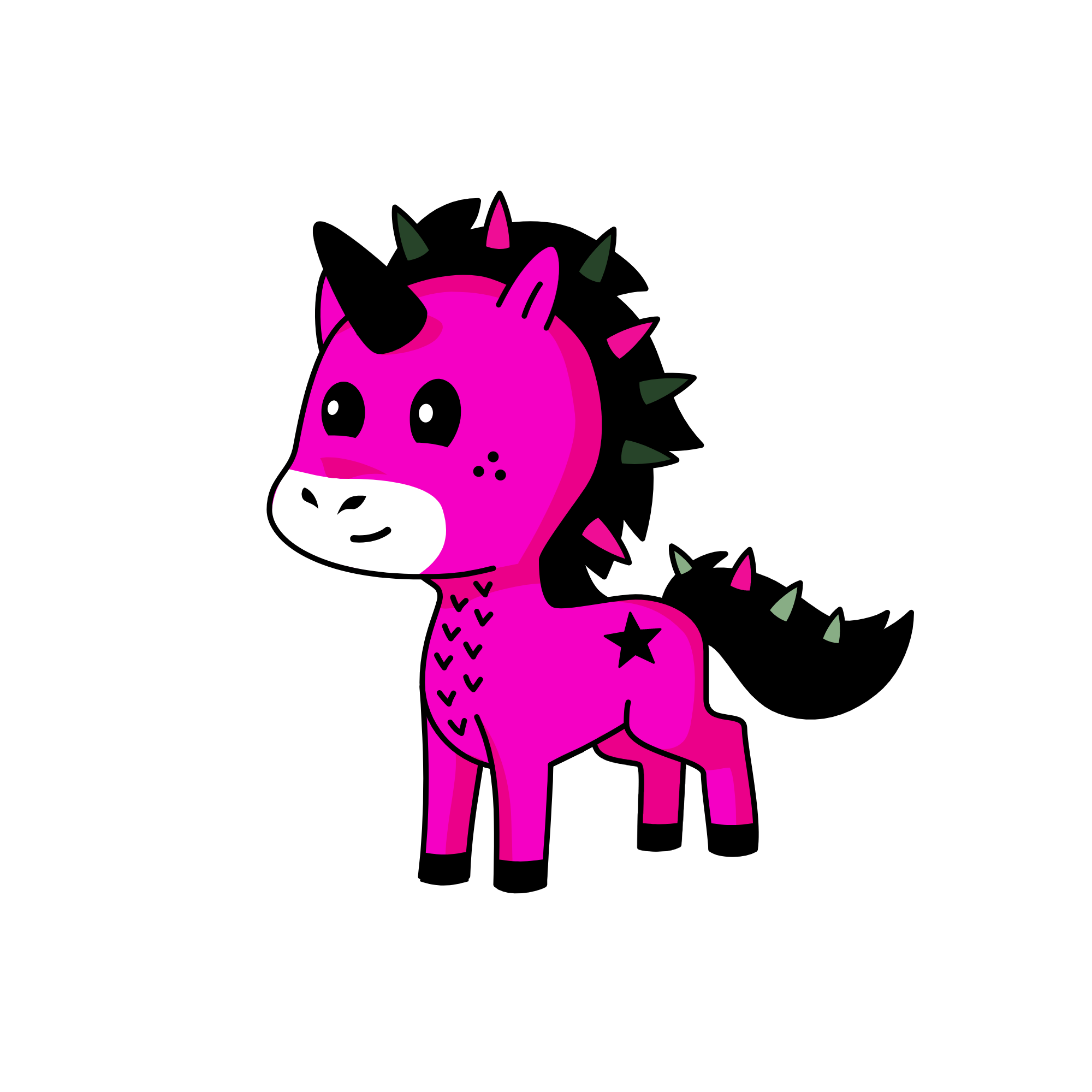 spine star, the unicorn