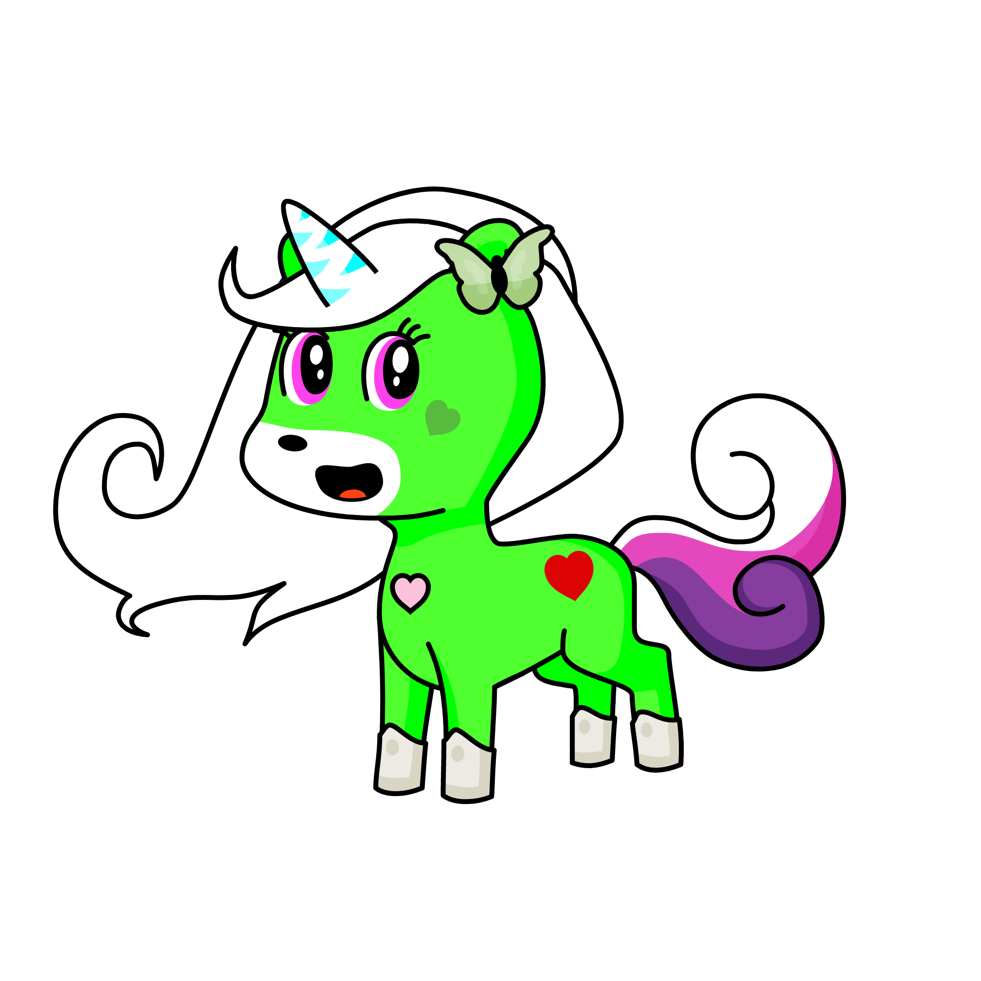 s, the unicorn