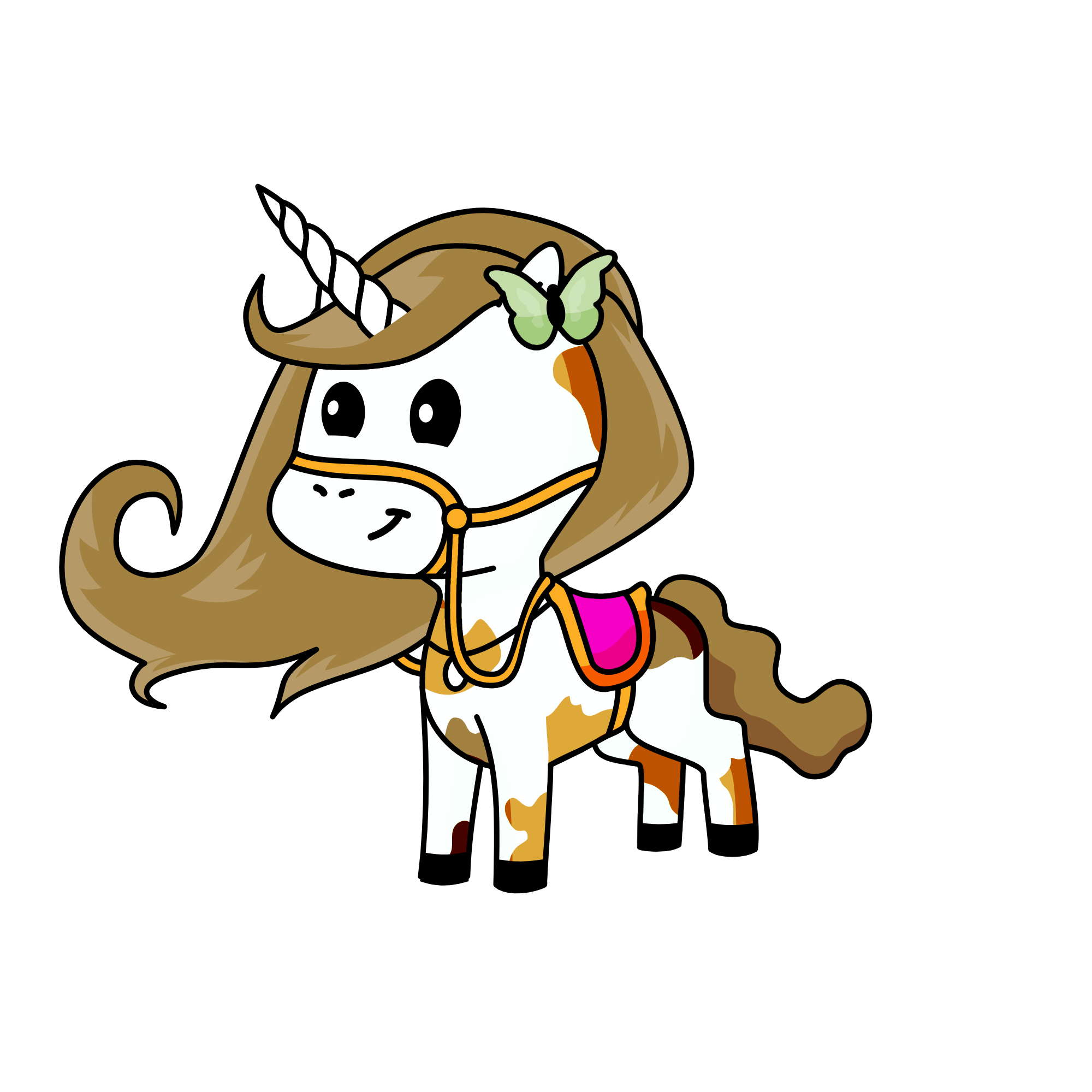 Melody, the unicorn