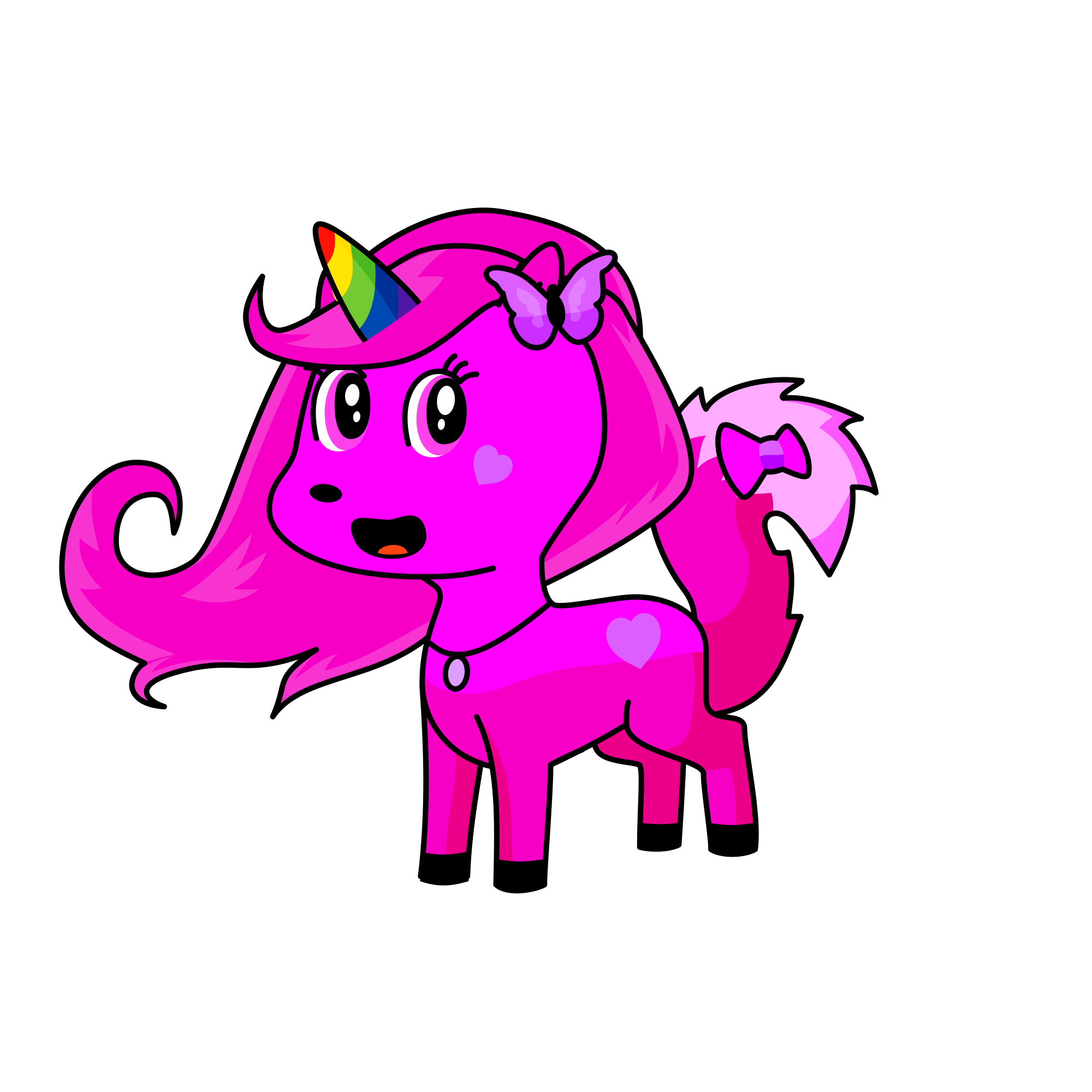prity, the unicorn