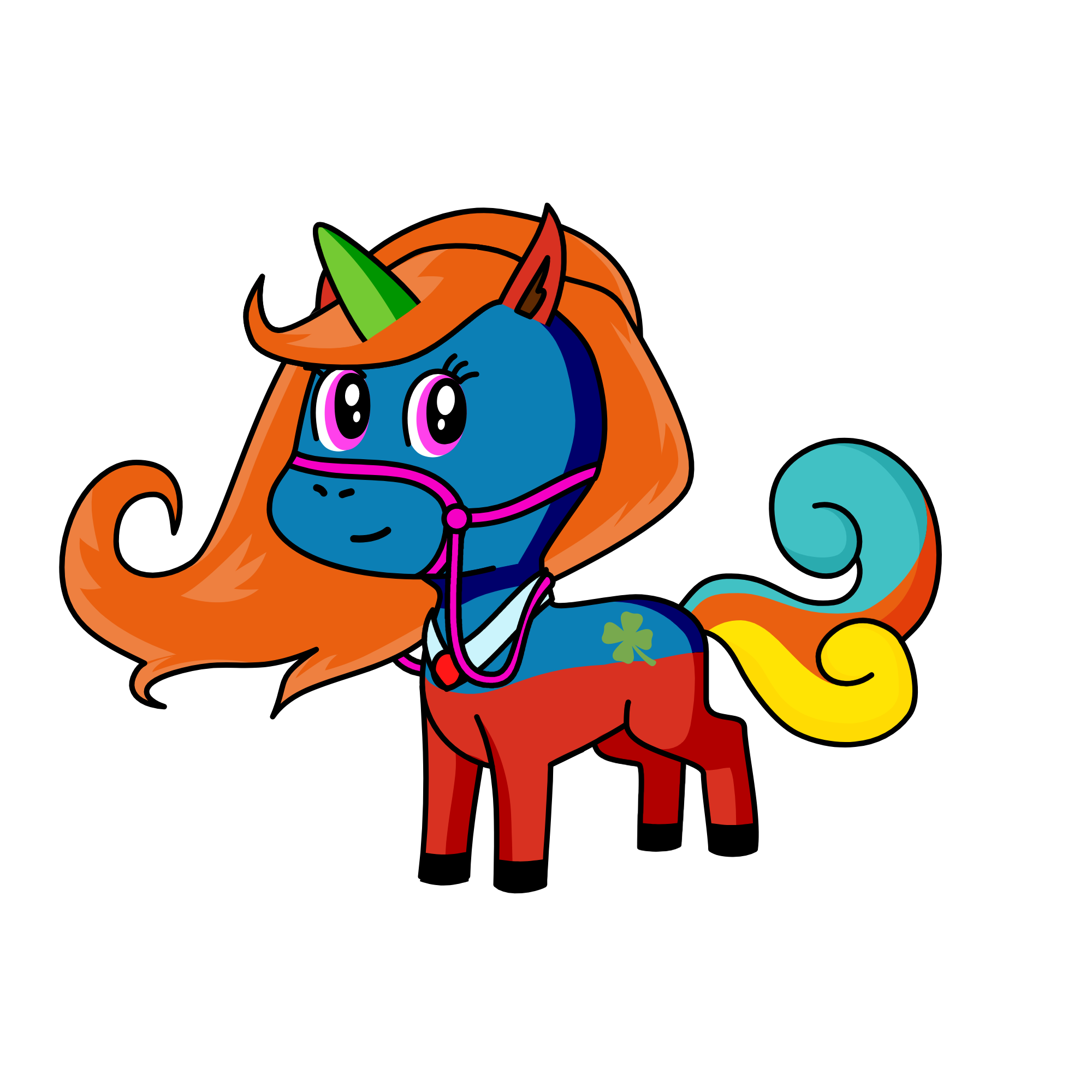 Popsy, the unicorn