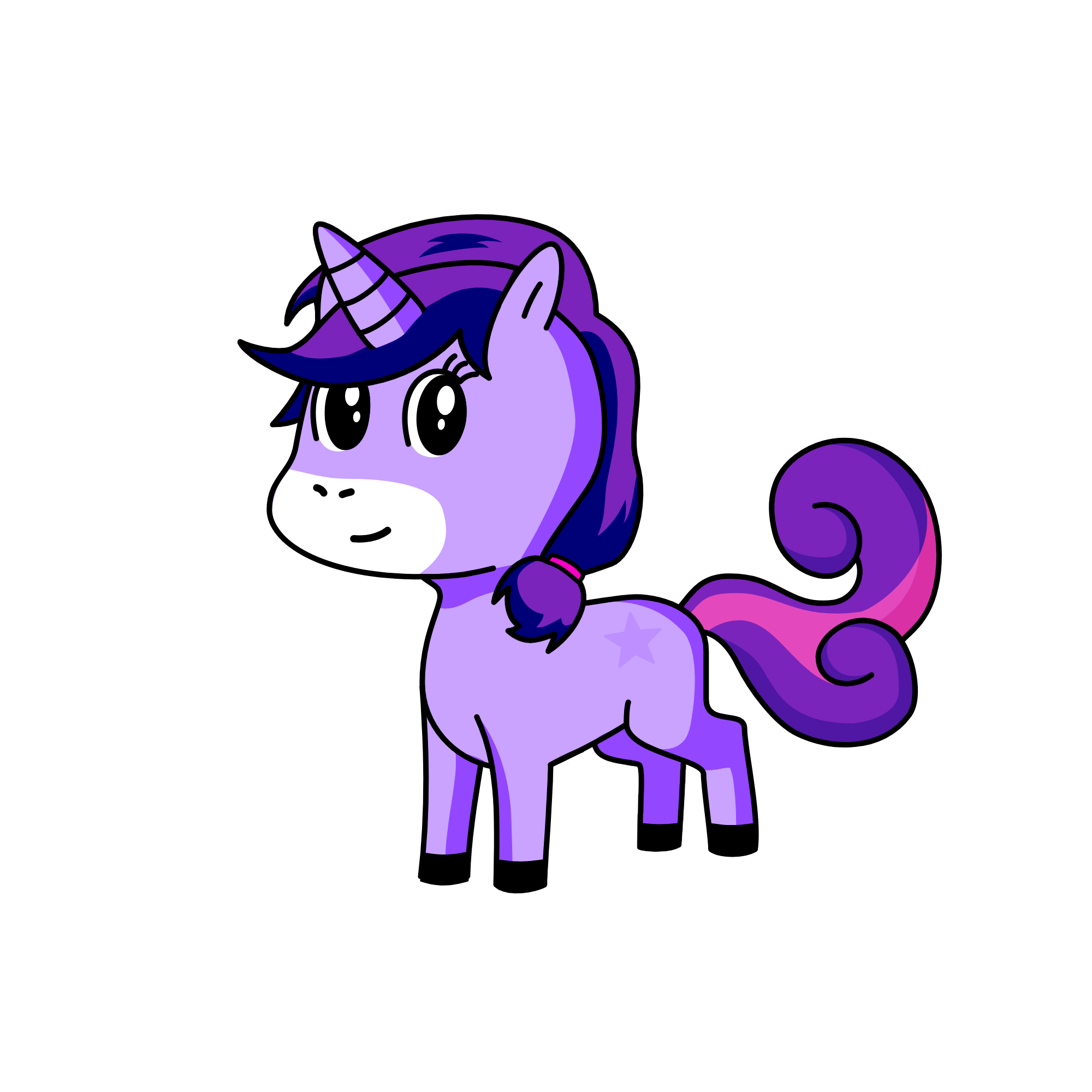 Twilight Sparkle, the unicorn