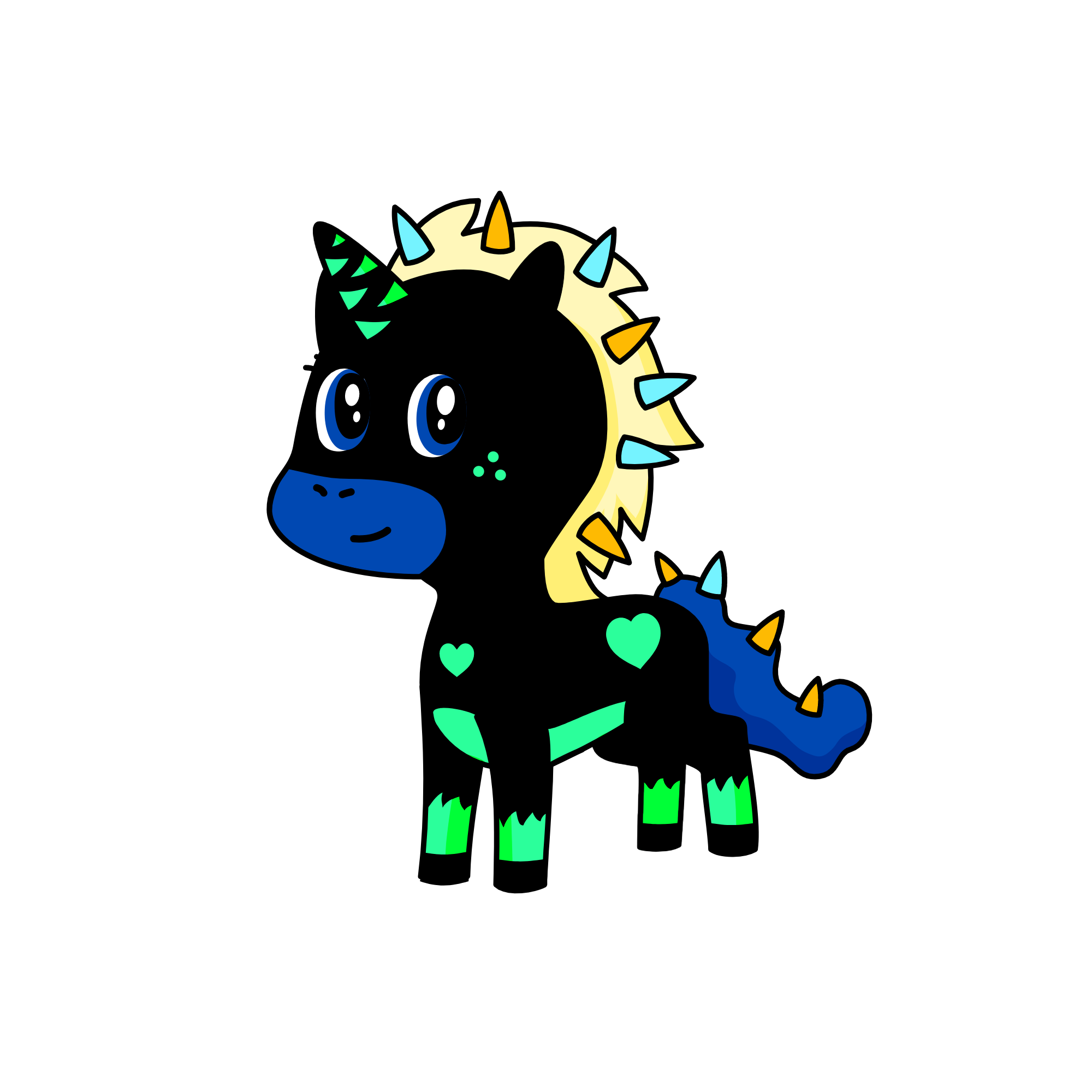 coral wave, the unicorn