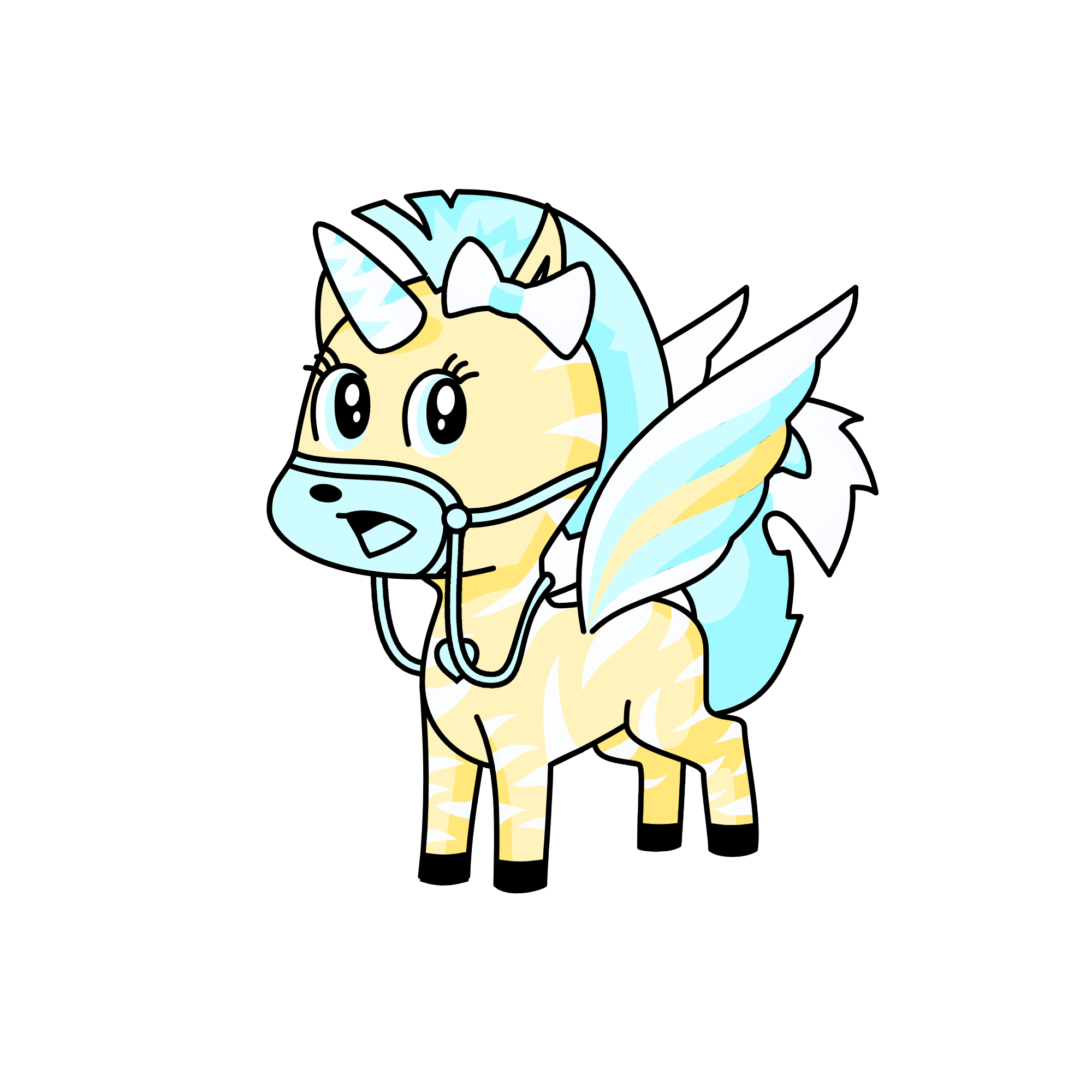 snow fall, the unicorn