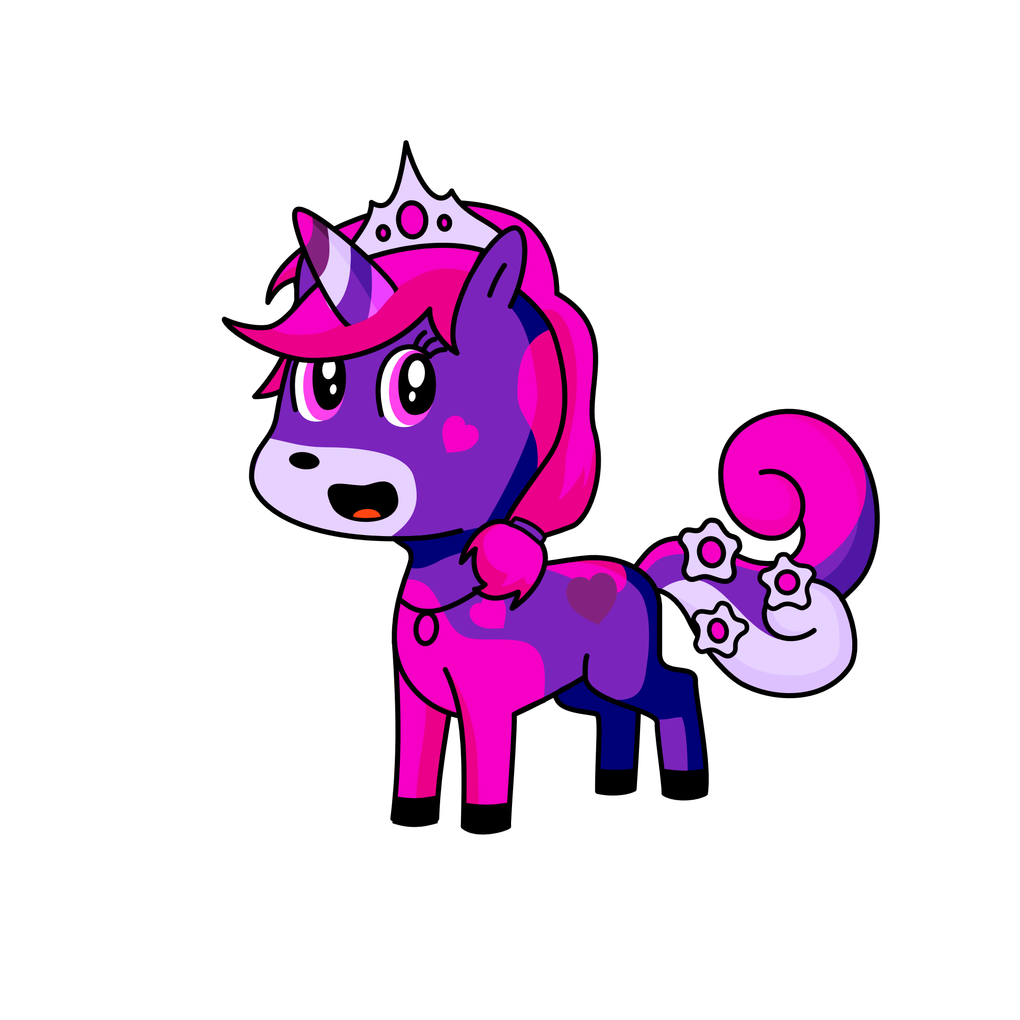 Prity , the unicorn