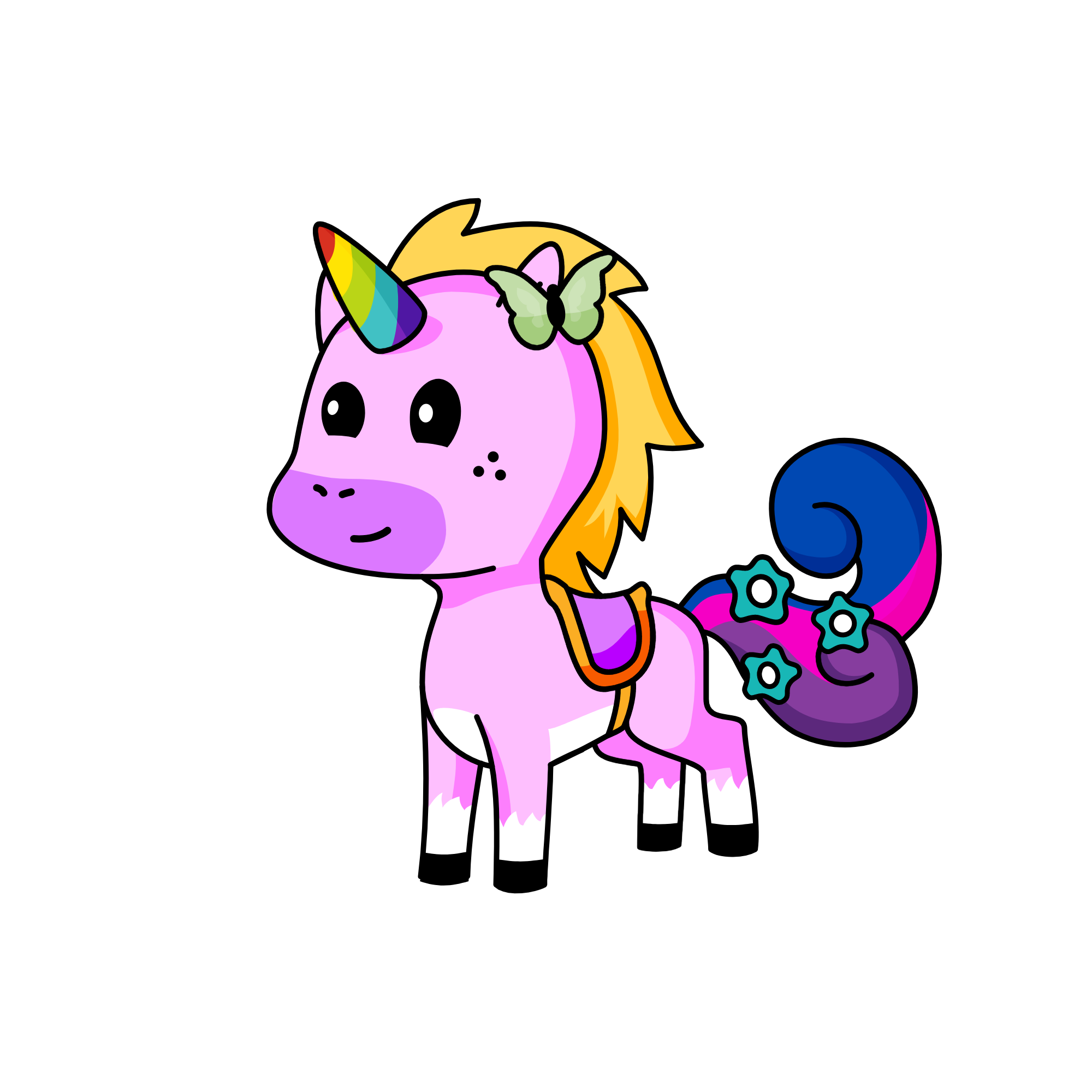 pandacorn, the unicorn