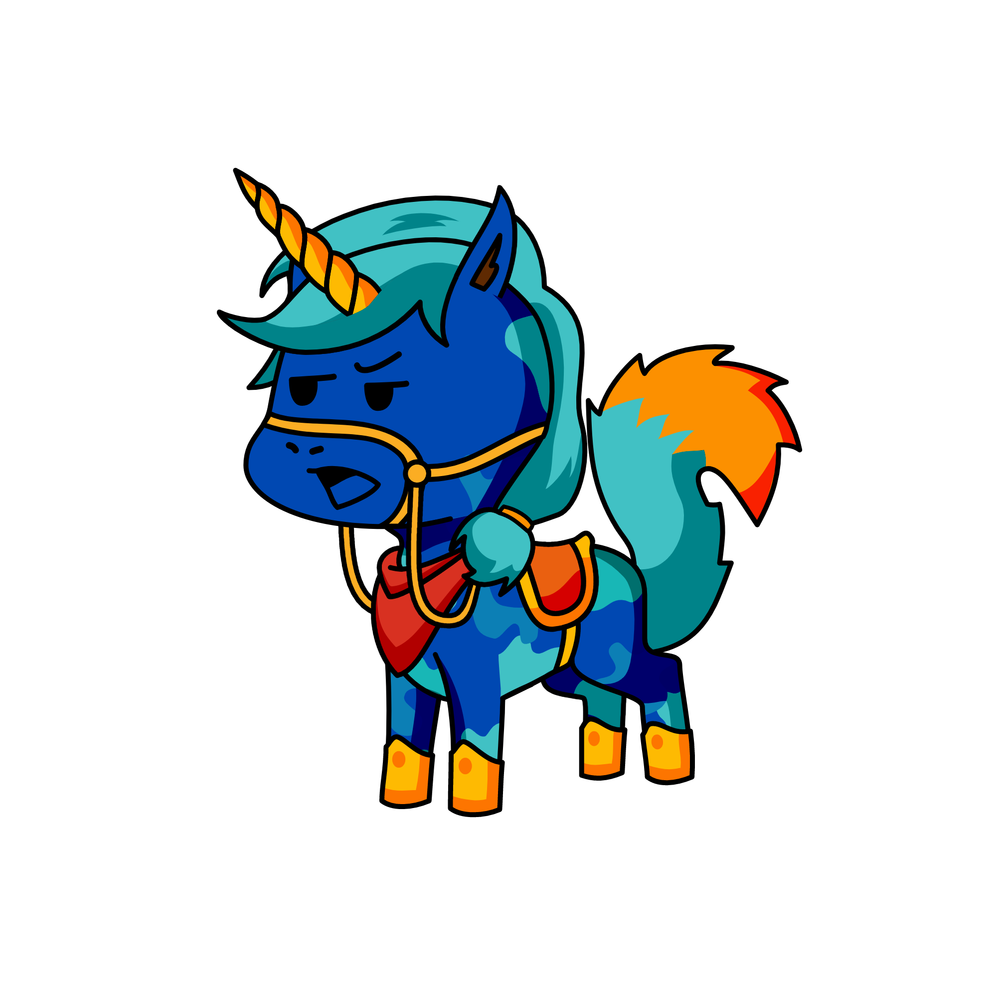 Davaud, the unicorn