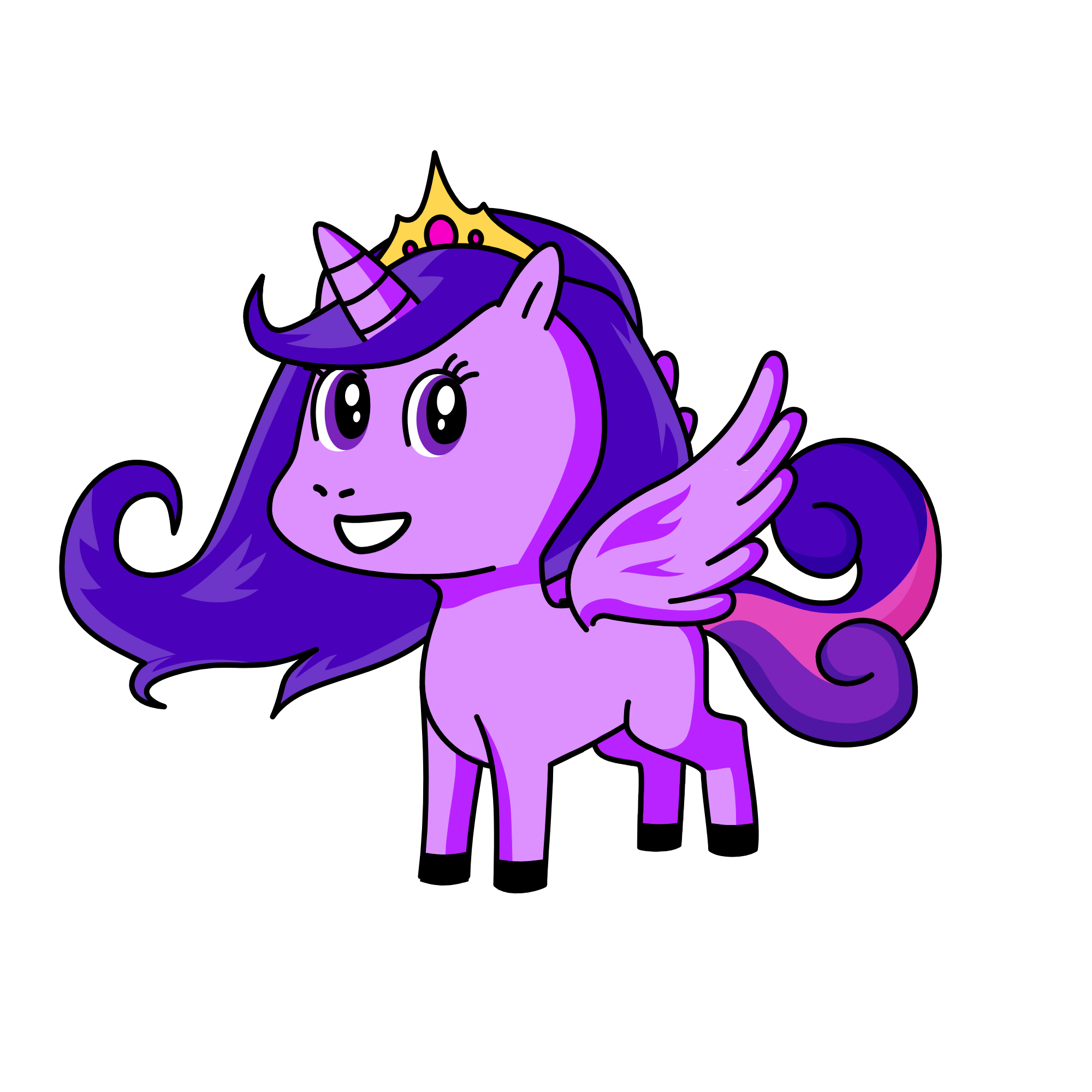 Twilight Sparkle, the unicorn