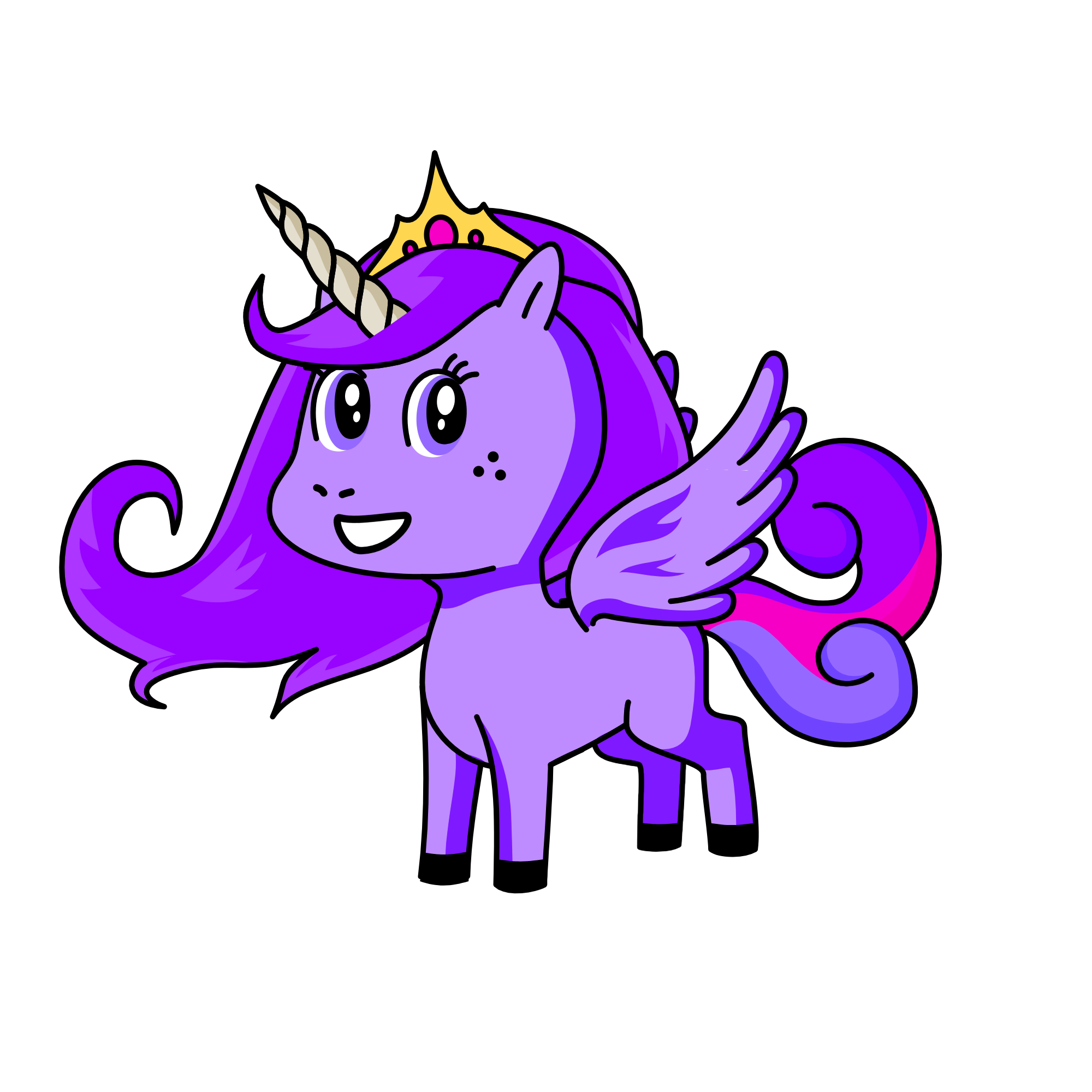 Twilight sparkle, the unicorn