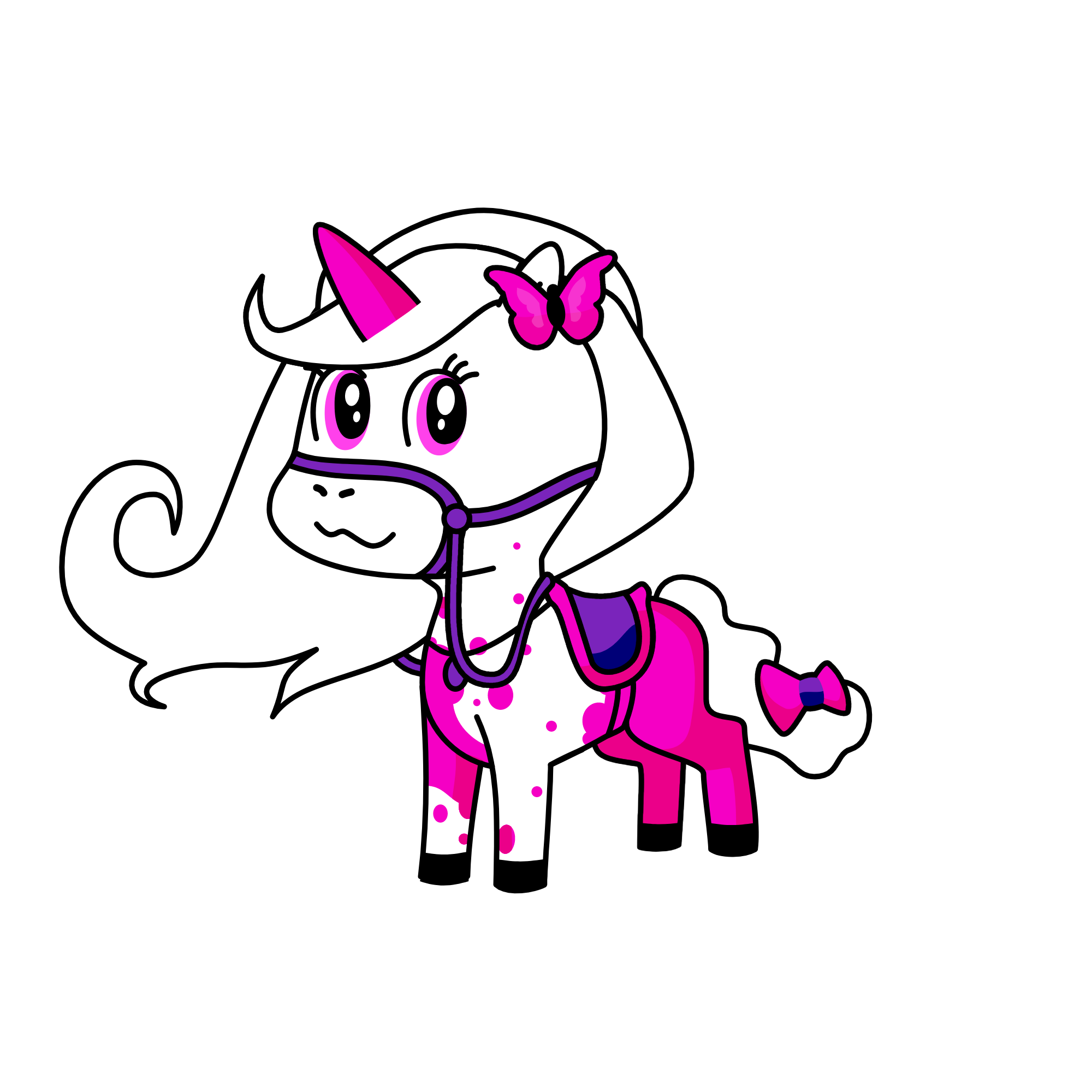 hi, the unicorn