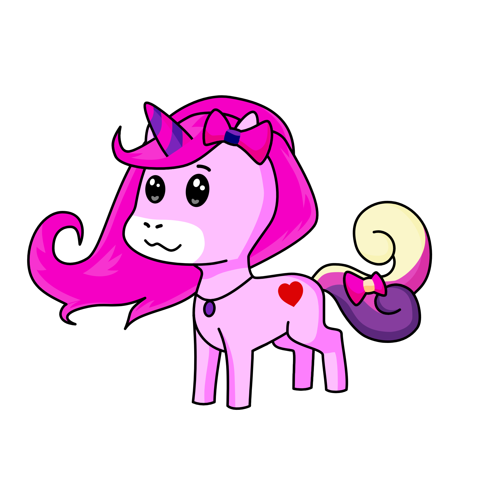 馨馨, the unicorn