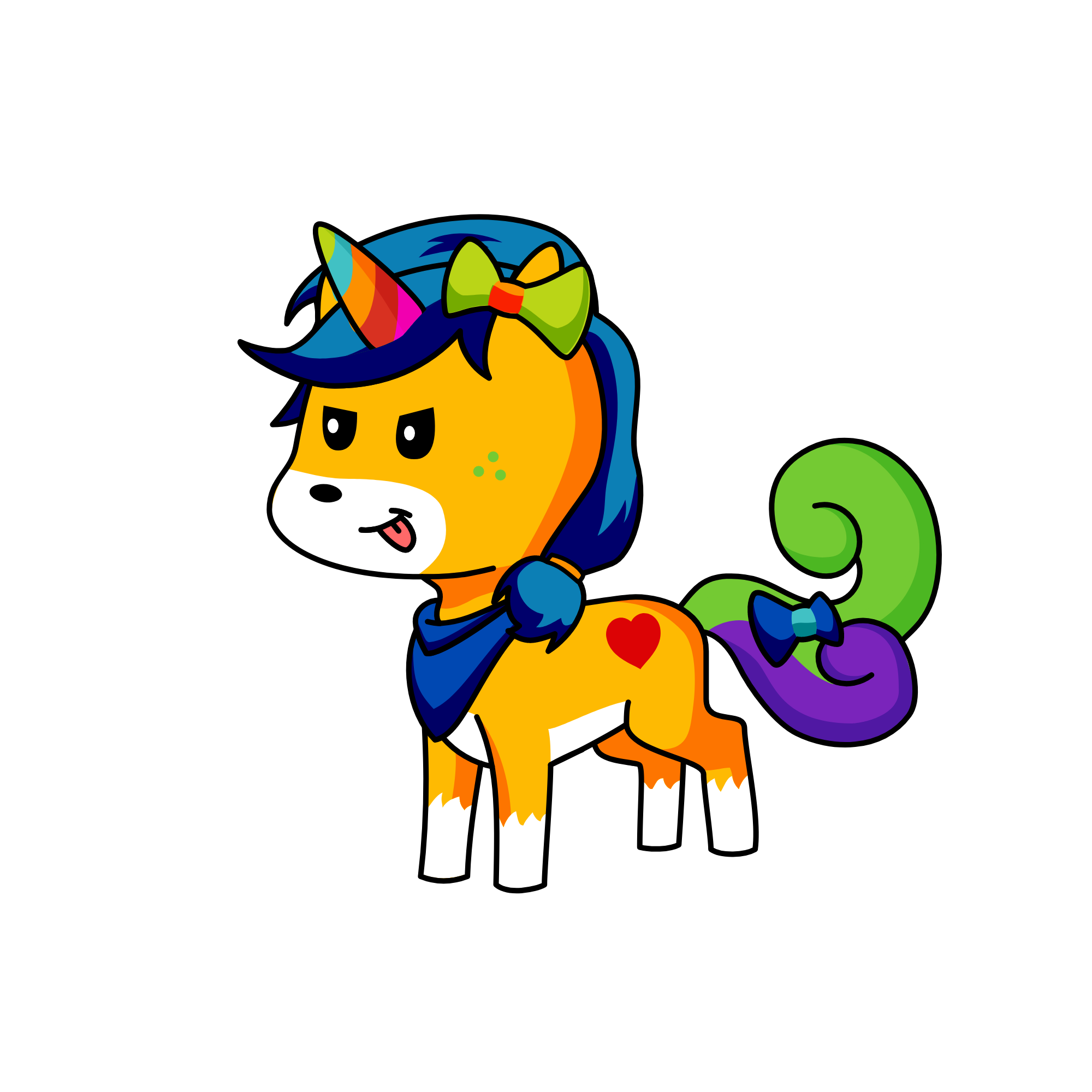 blob, the unicorn