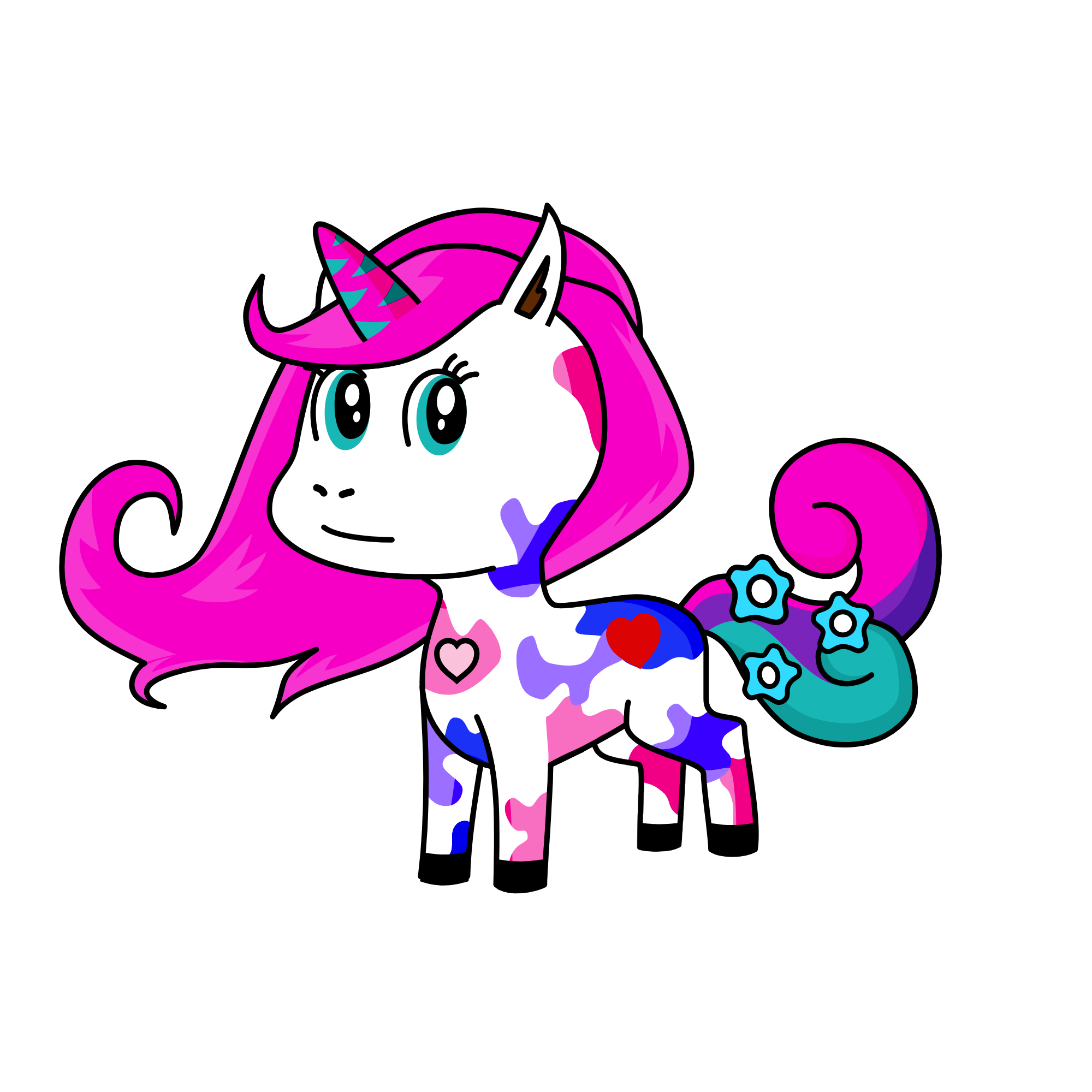 beauty, the unicorn