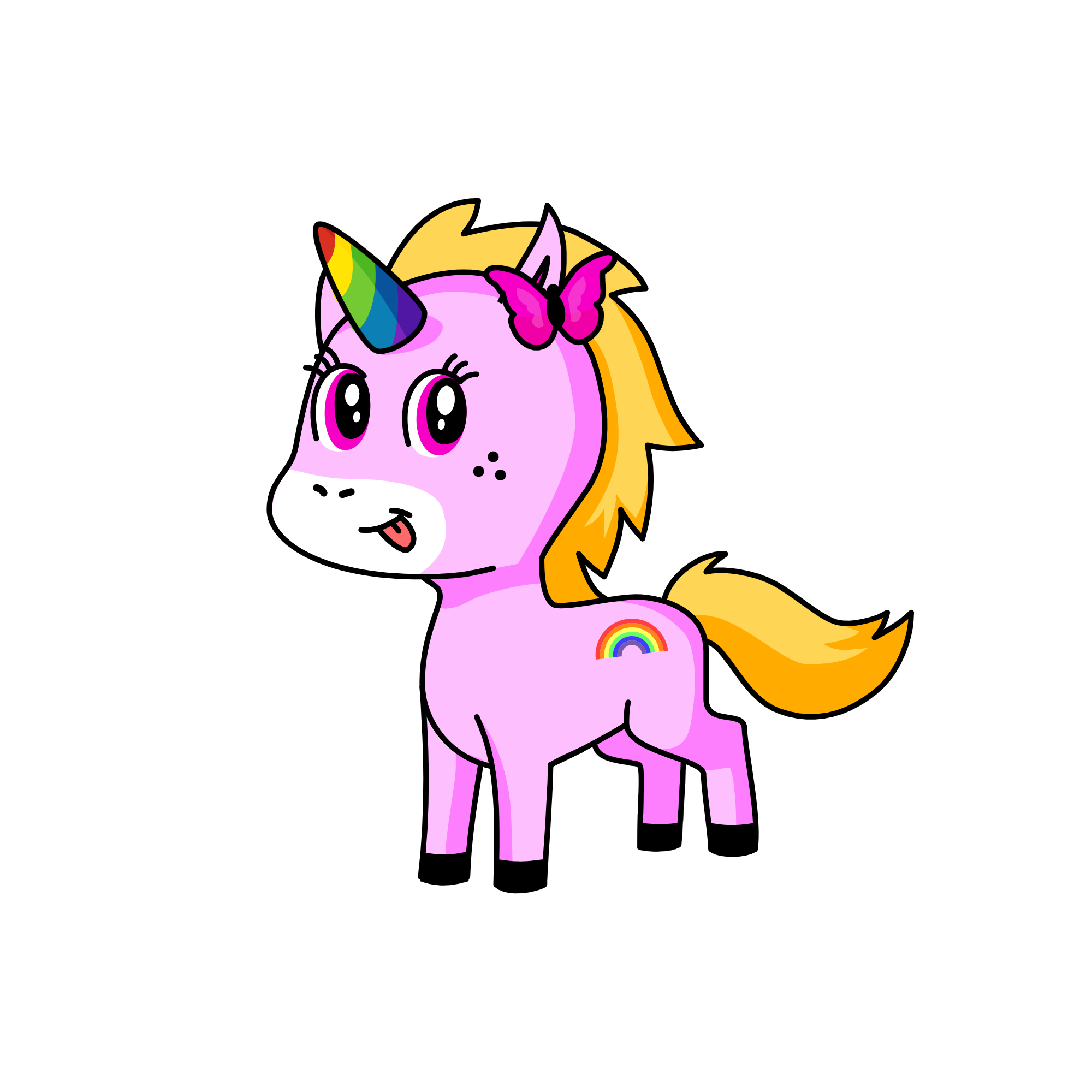 Sparkle, the unicorn