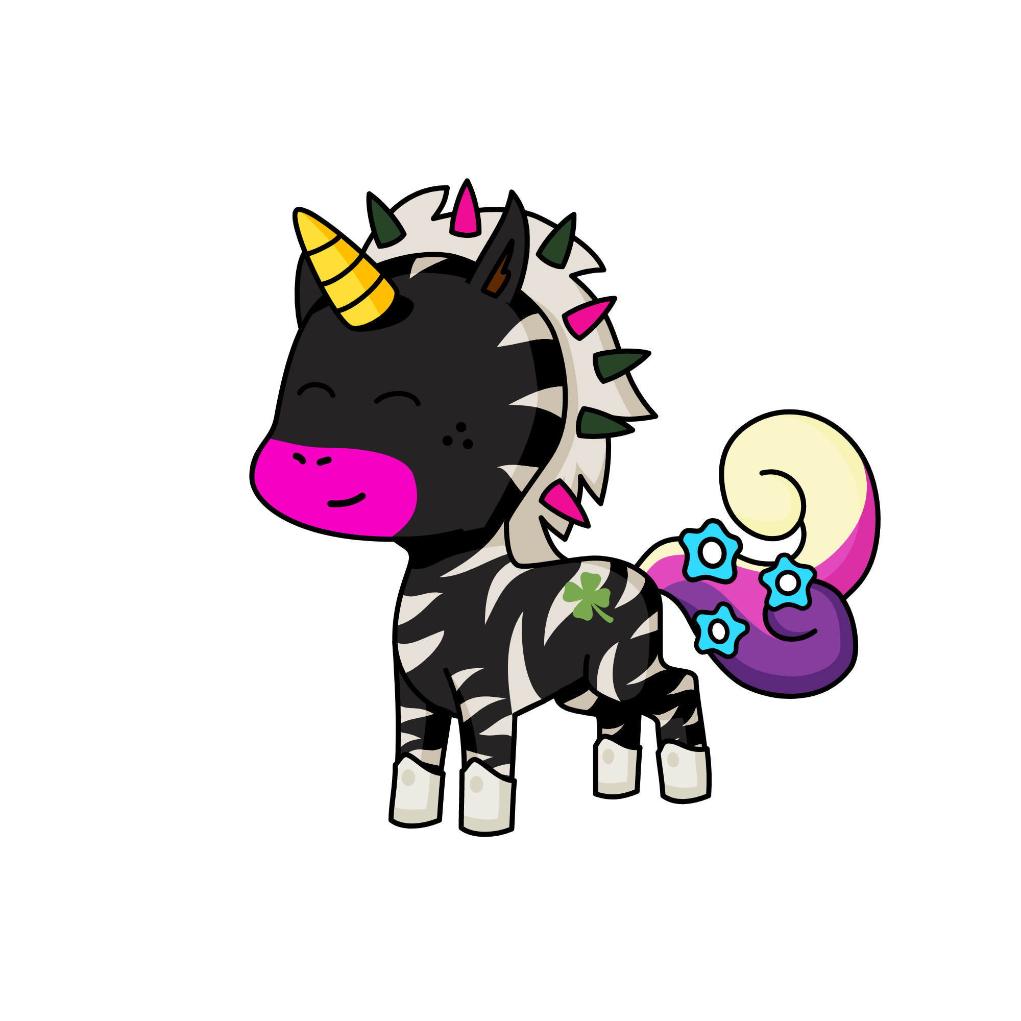 peble, the unicorn