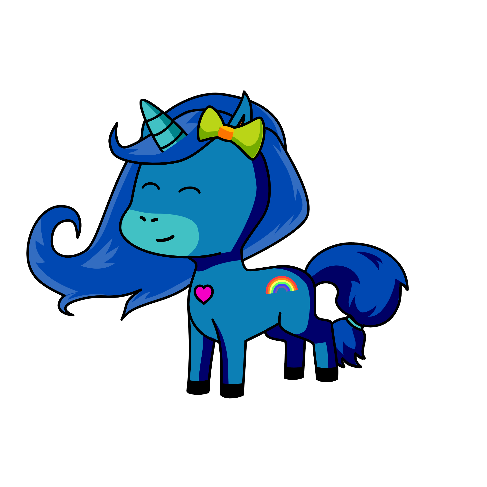 flipy, the unicorn