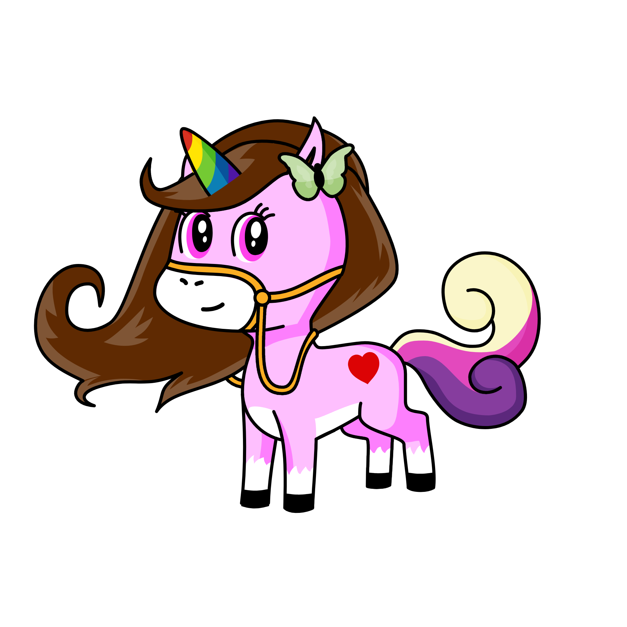 buter fly, the unicorn