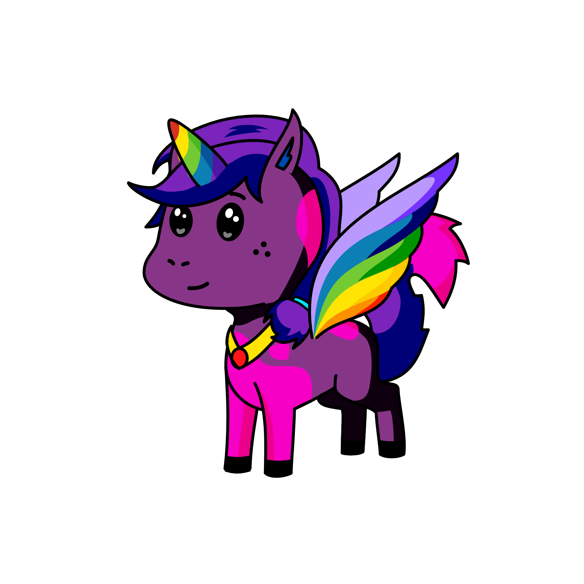 rainy, the unicorn