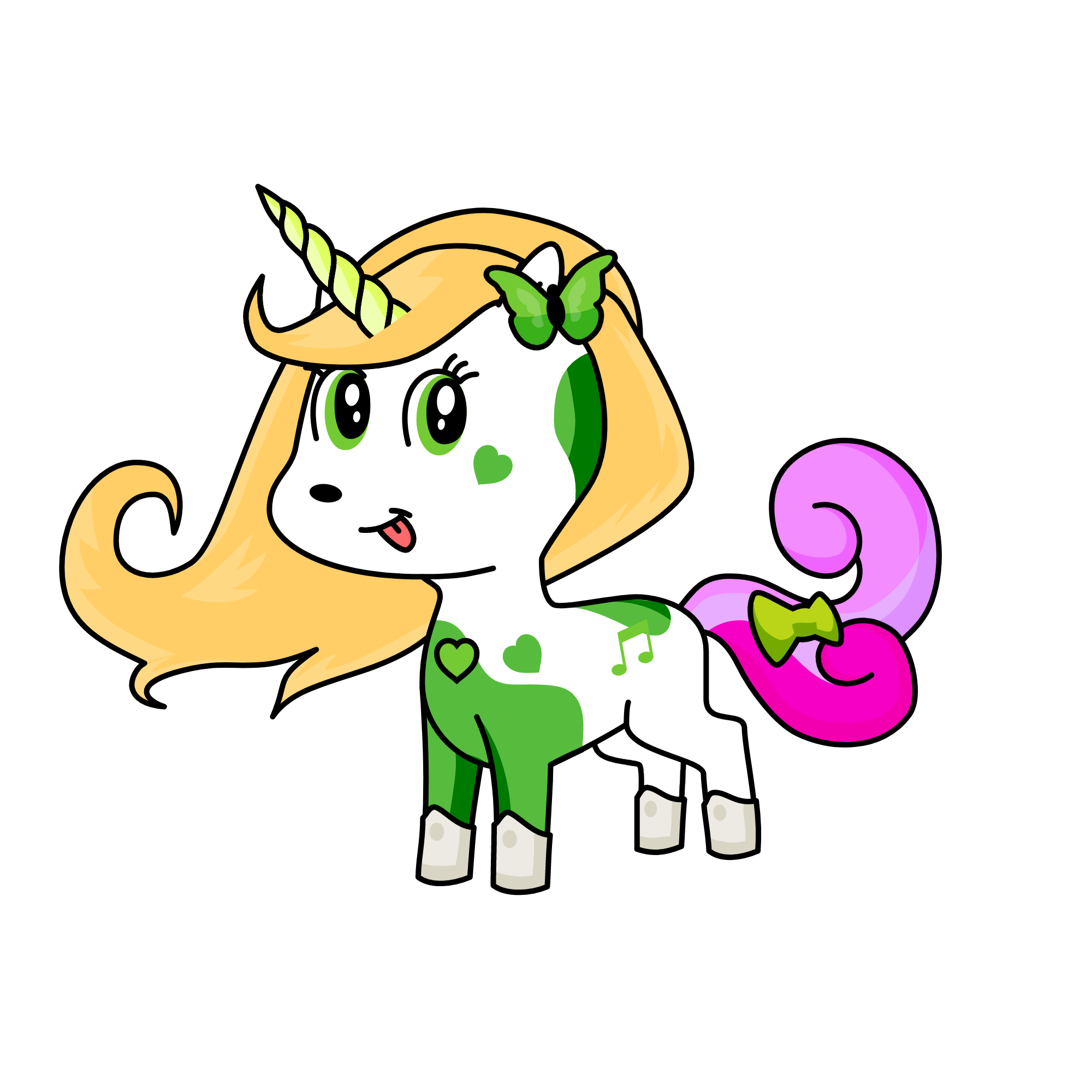 Alanaa, the unicorn