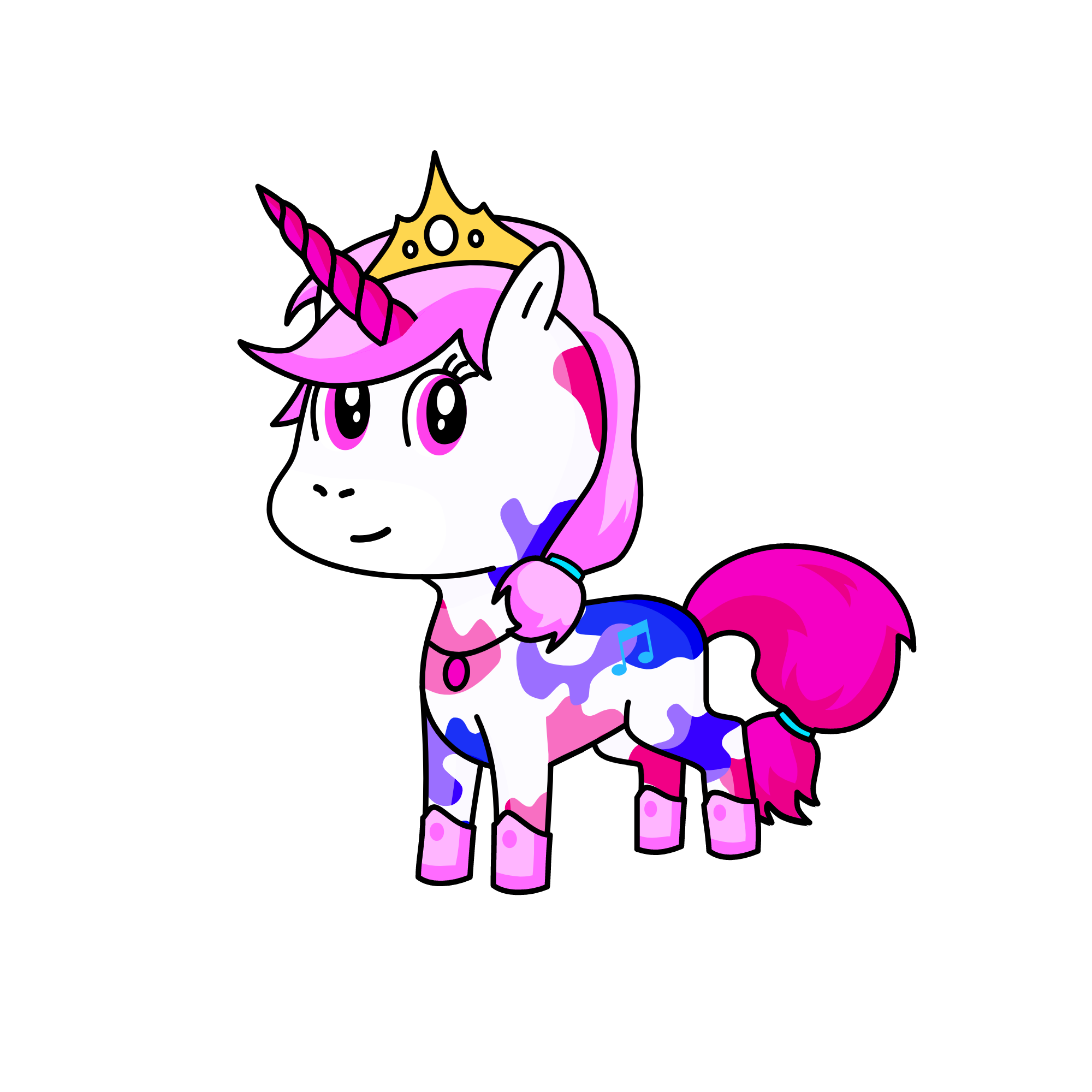 Lizzy, the unicorn