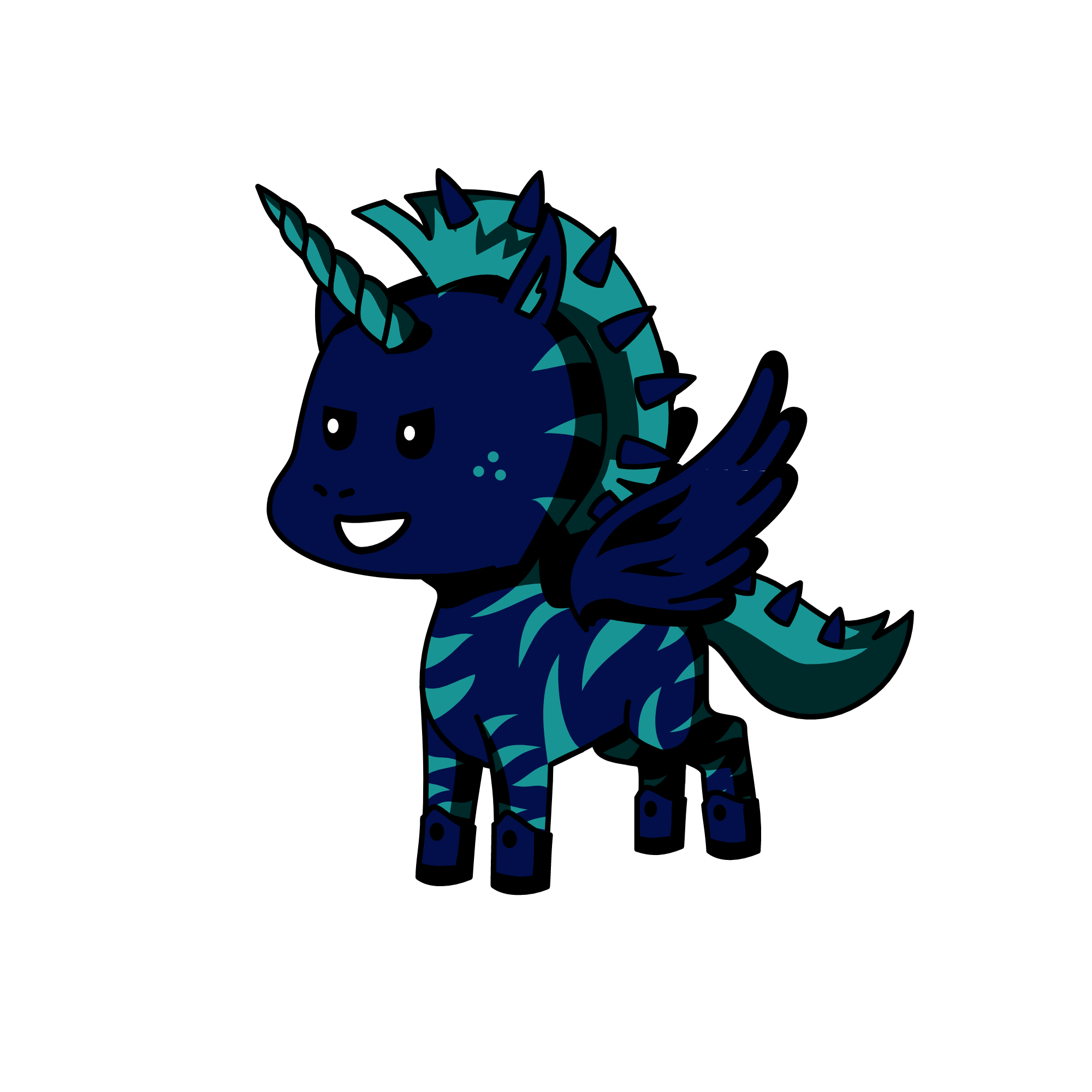 Dark Horse, the unicorn
