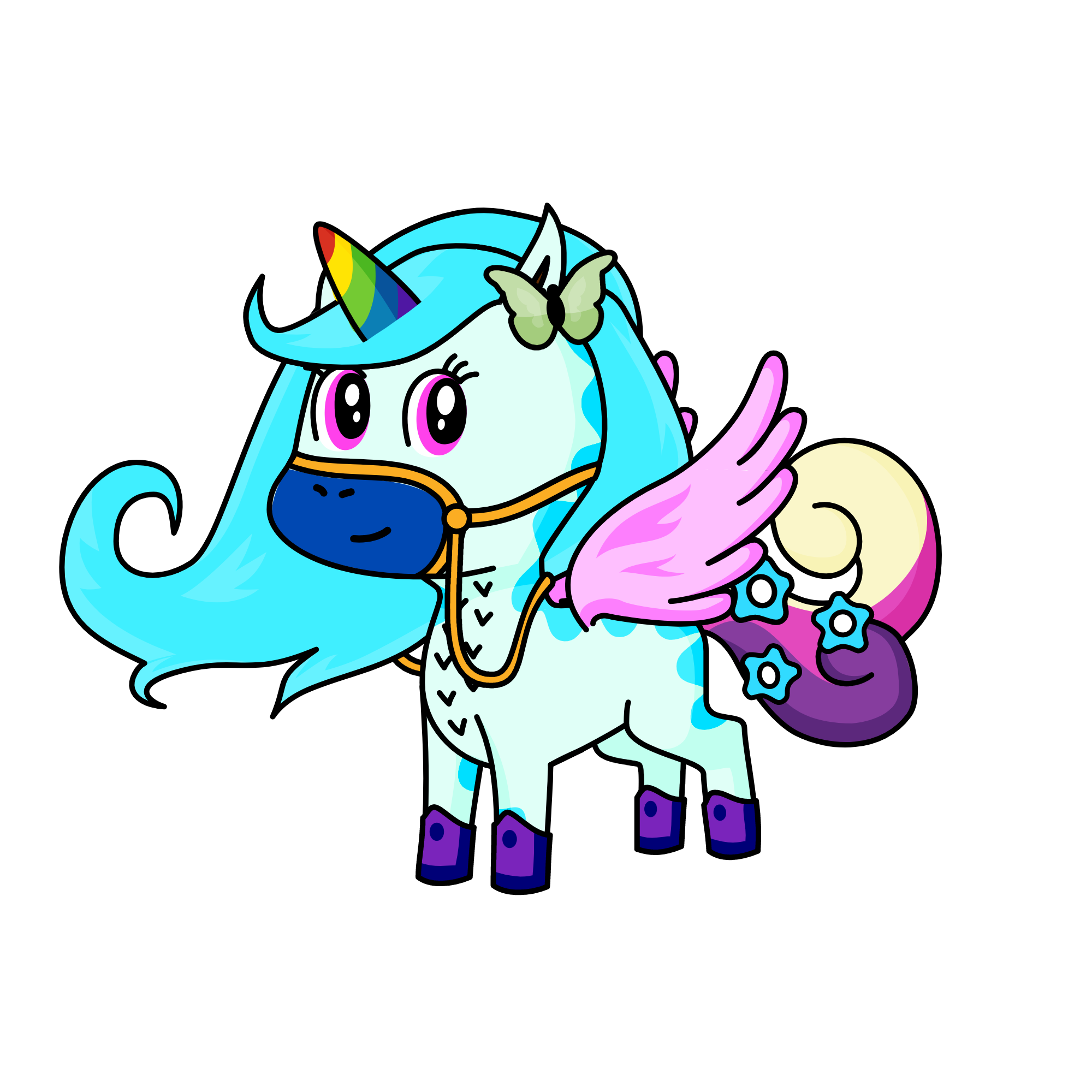 lo! lo!, the unicorn