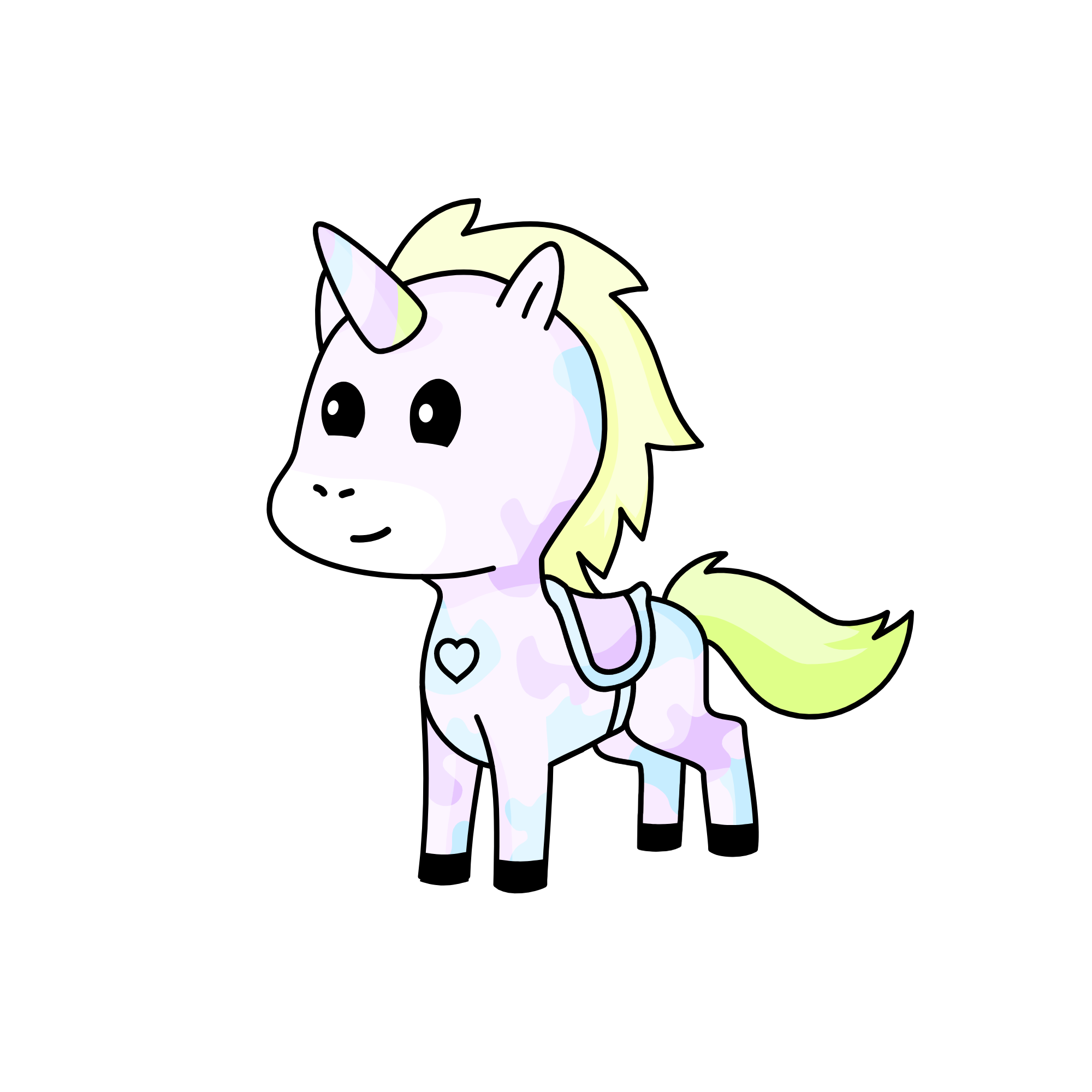 mellow, the unicorn