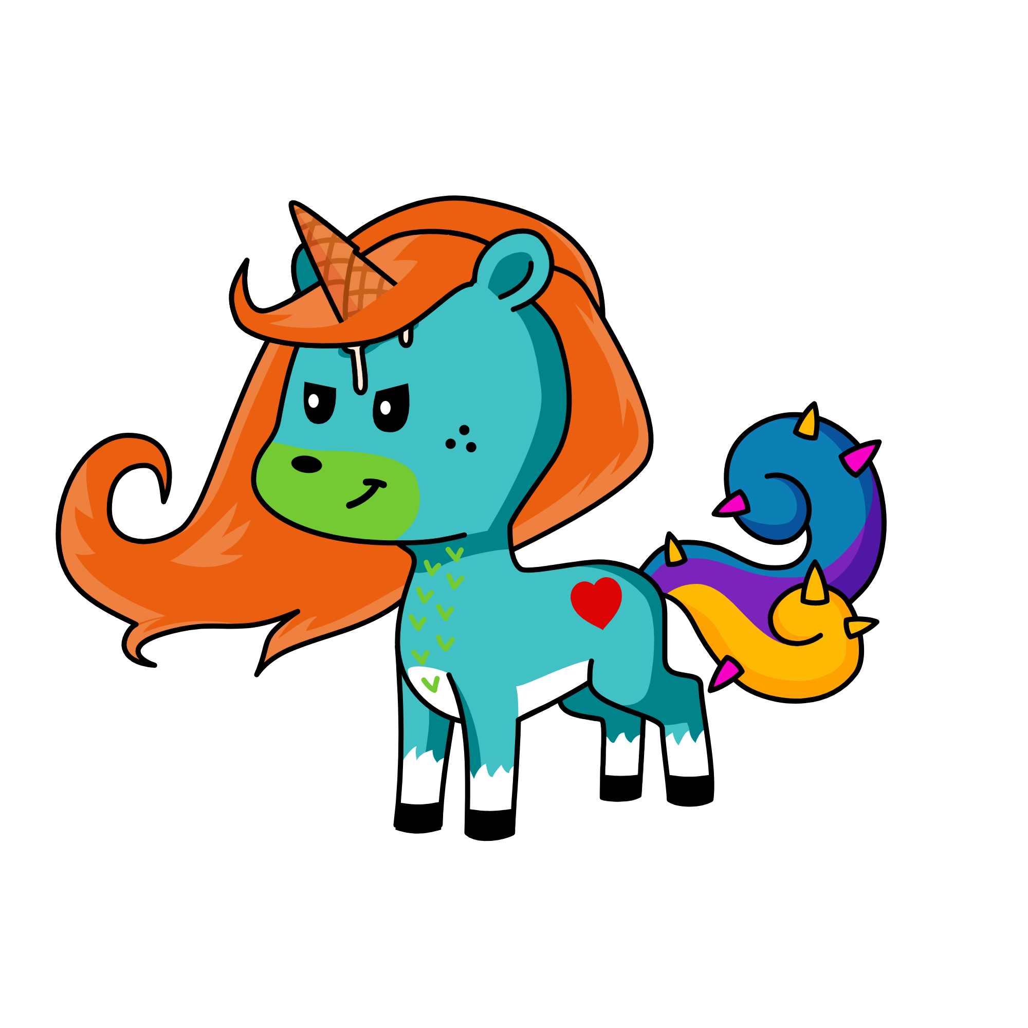 mad, the unicorn