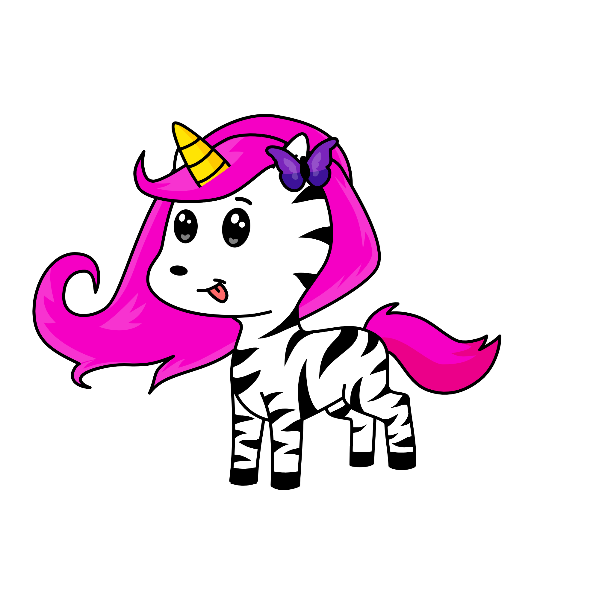 d, the unicorn