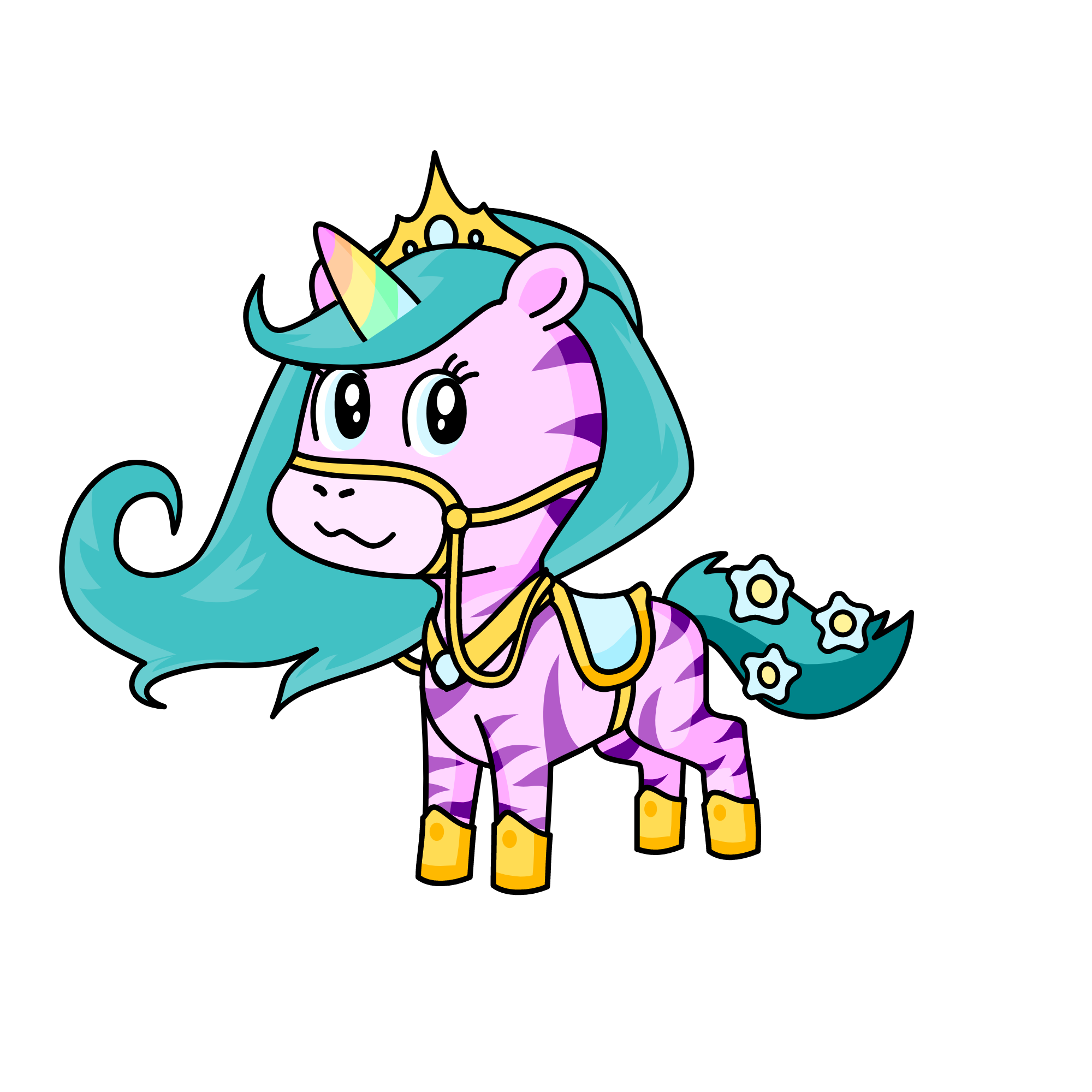princess Joelle, the unicorn