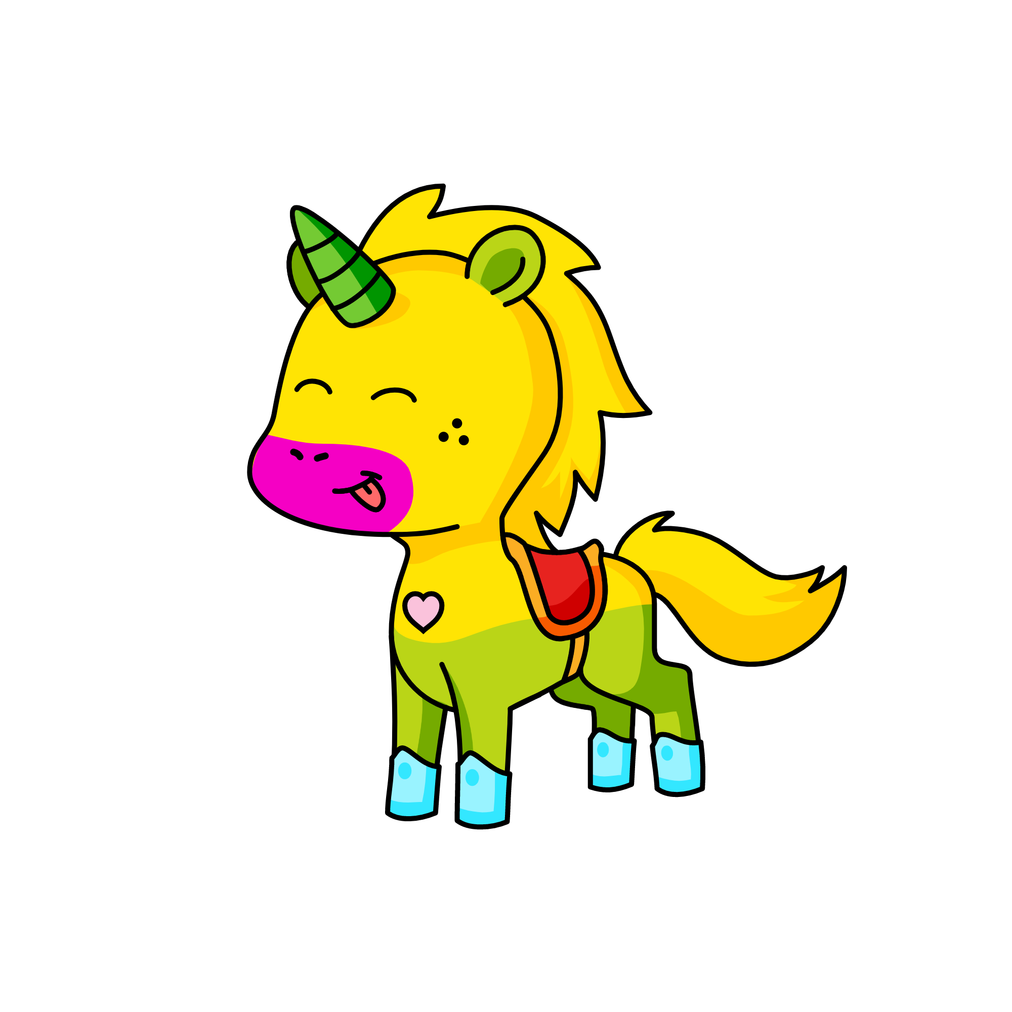 moli, the unicorn