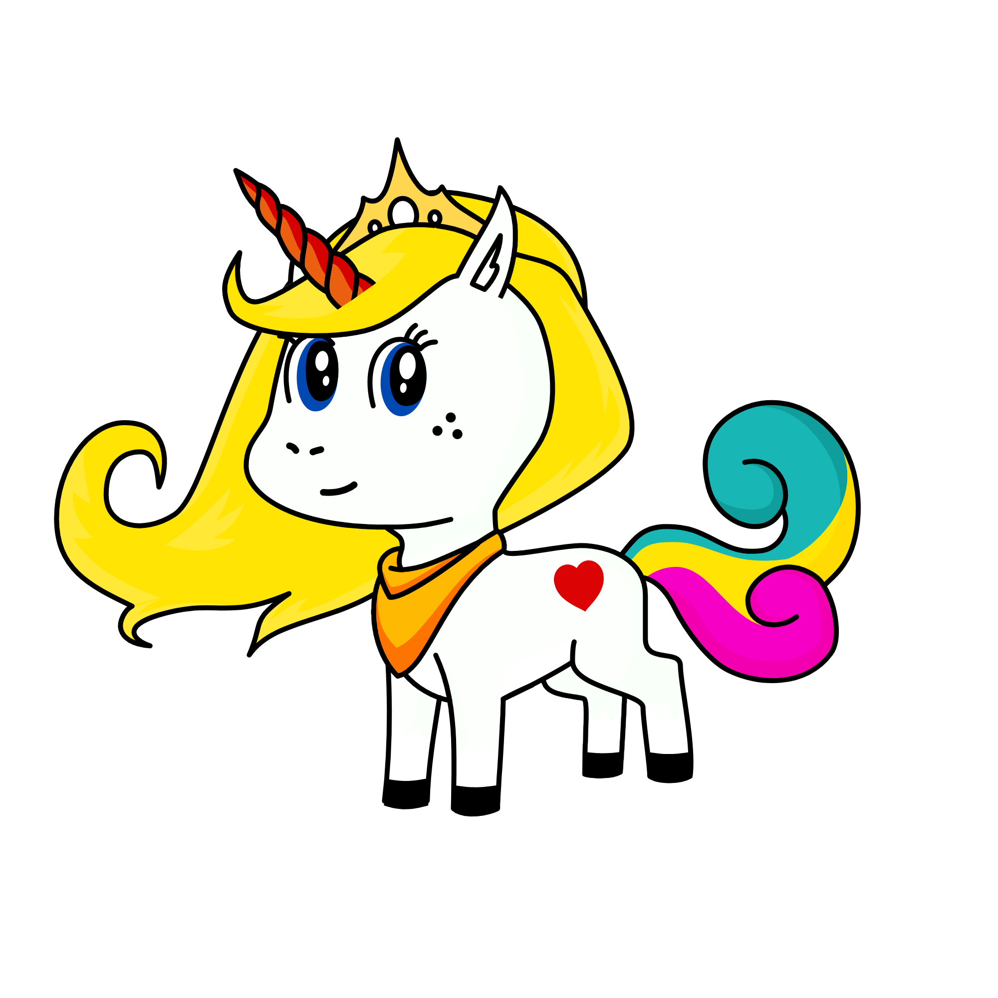 h, the unicorn