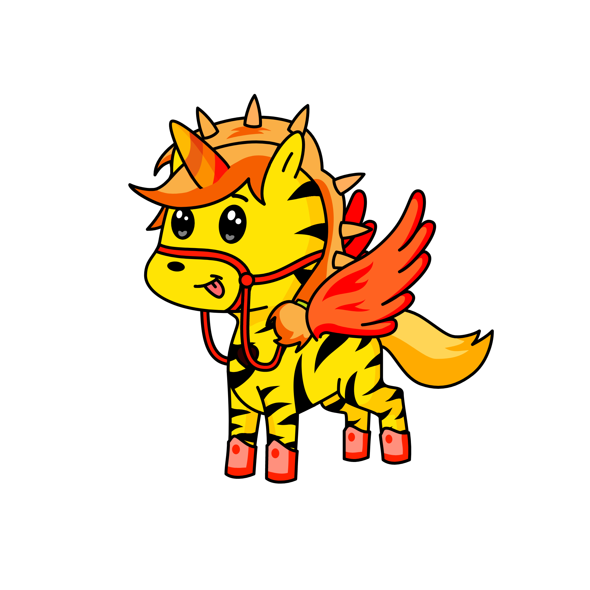 Sunshine tigress unicorn!, the unicorn