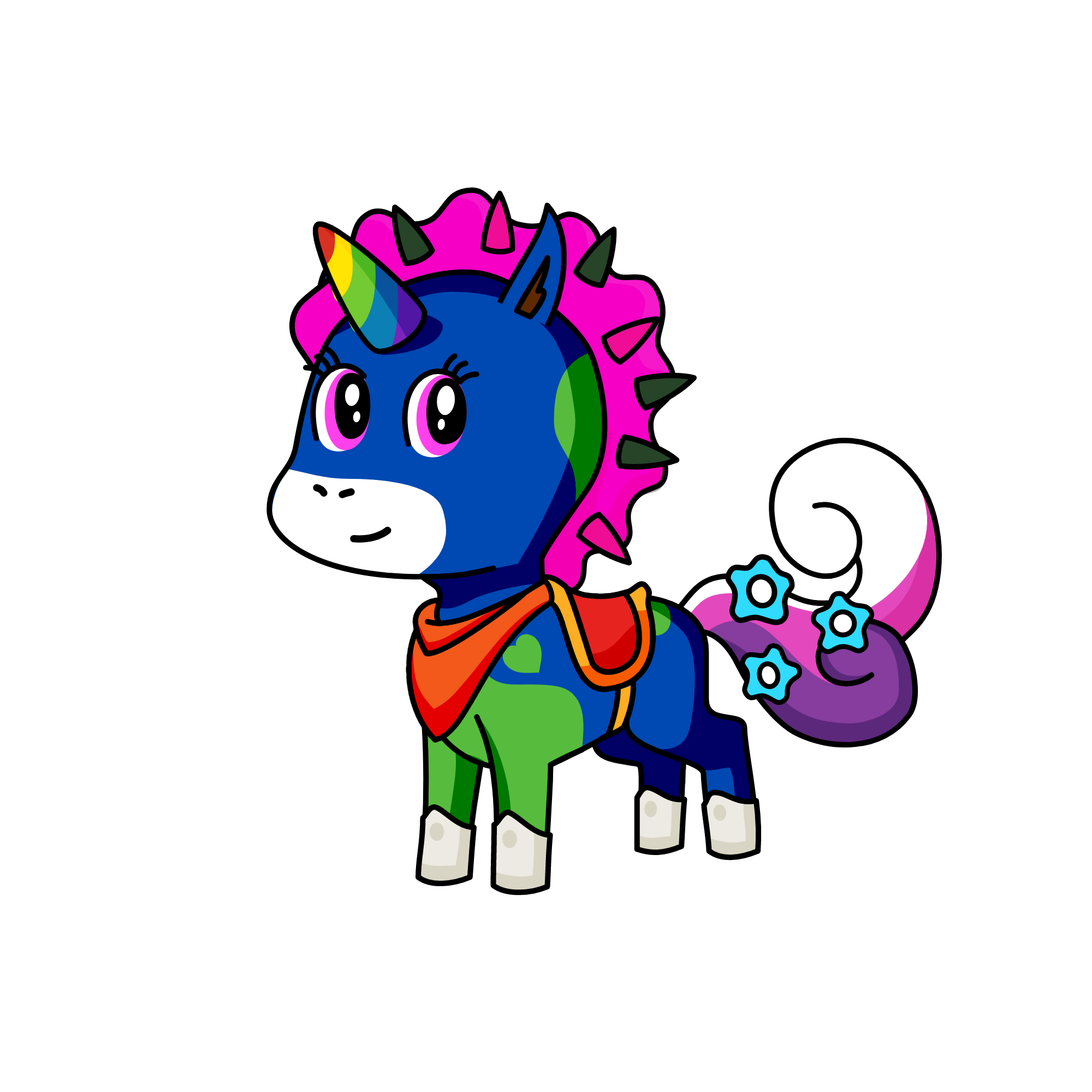 budamil, the unicorn