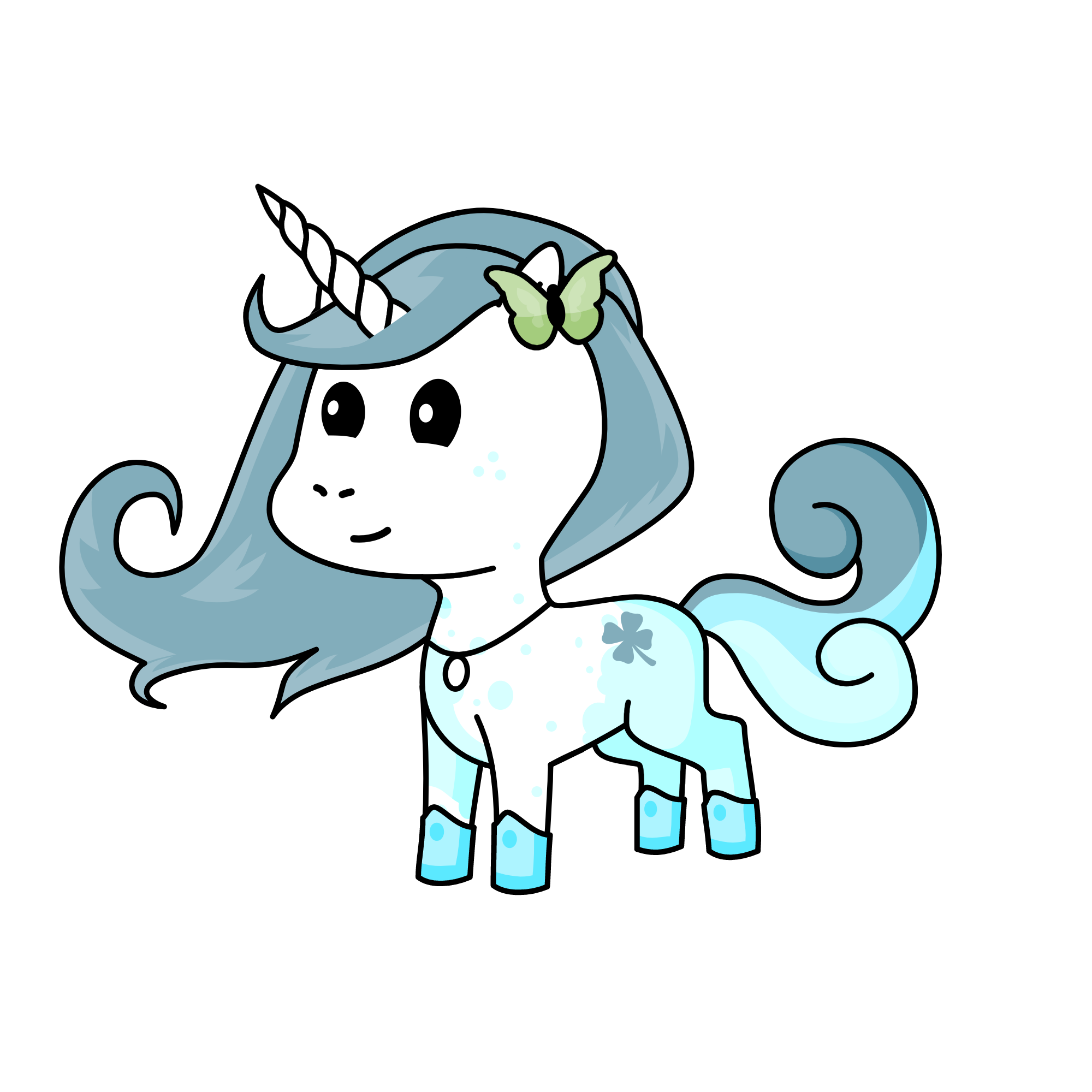Misty, the unicorn