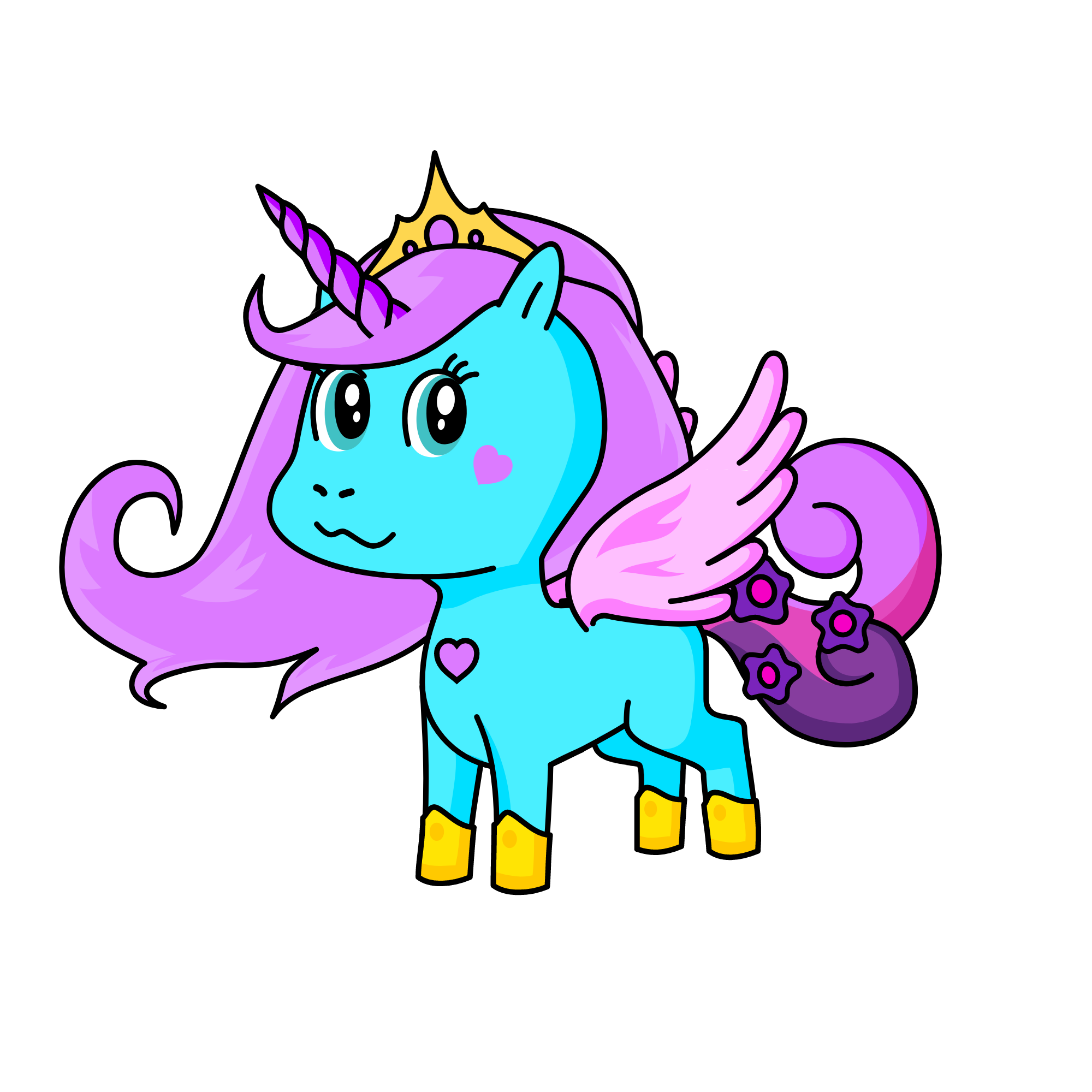 sanam, the unicorn