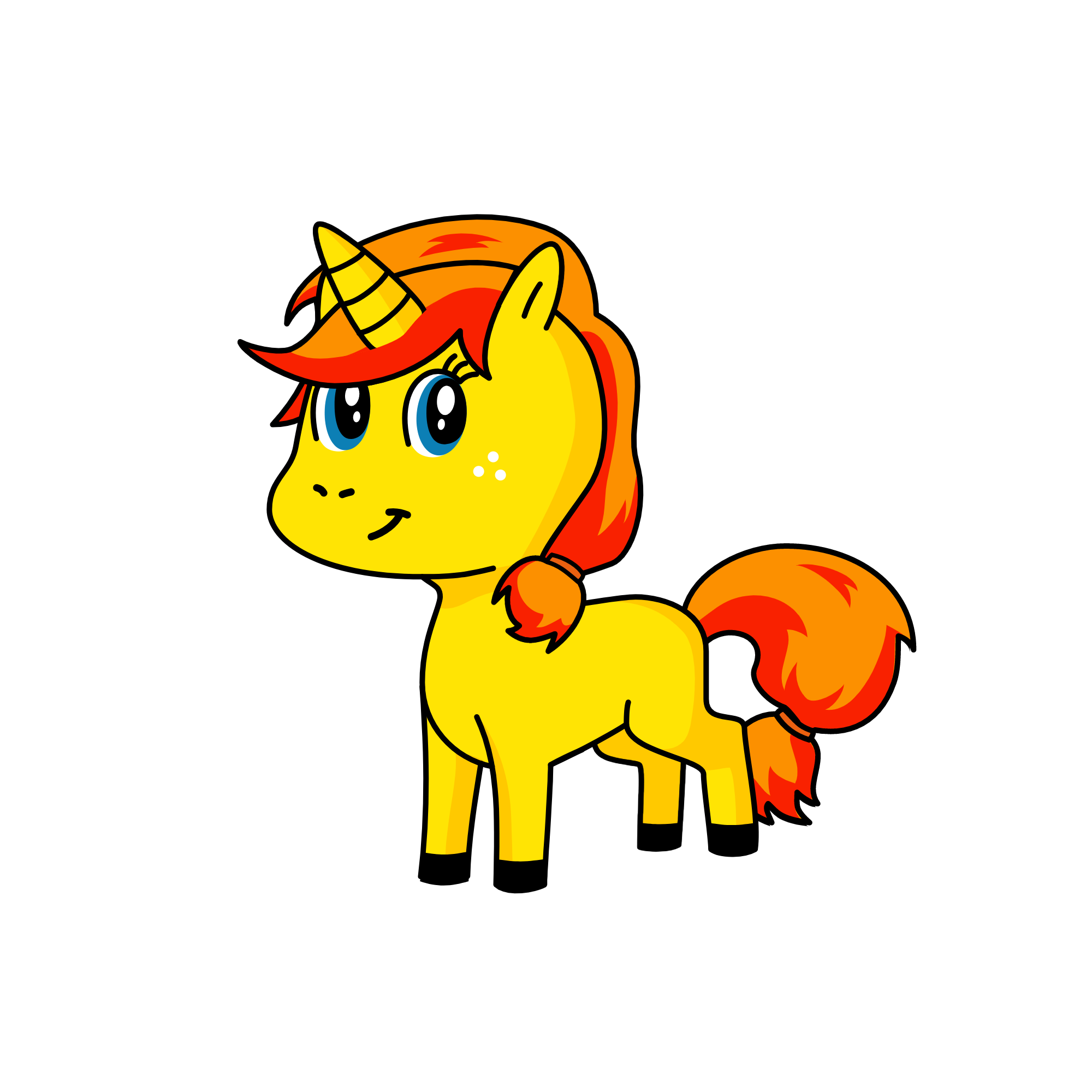 sun, the unicorn