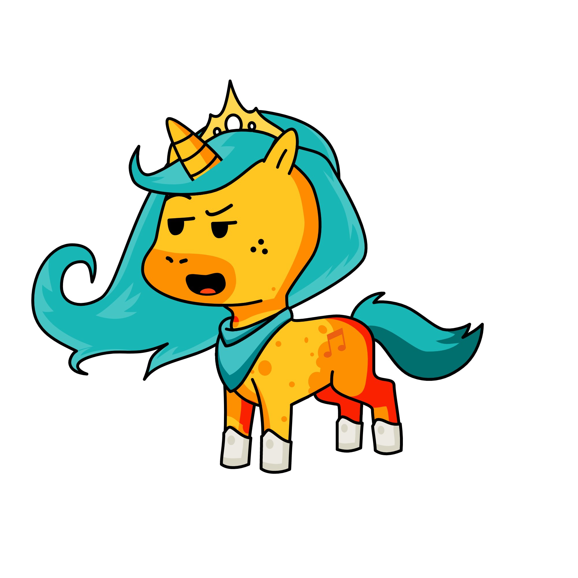 uni#1, the unicorn