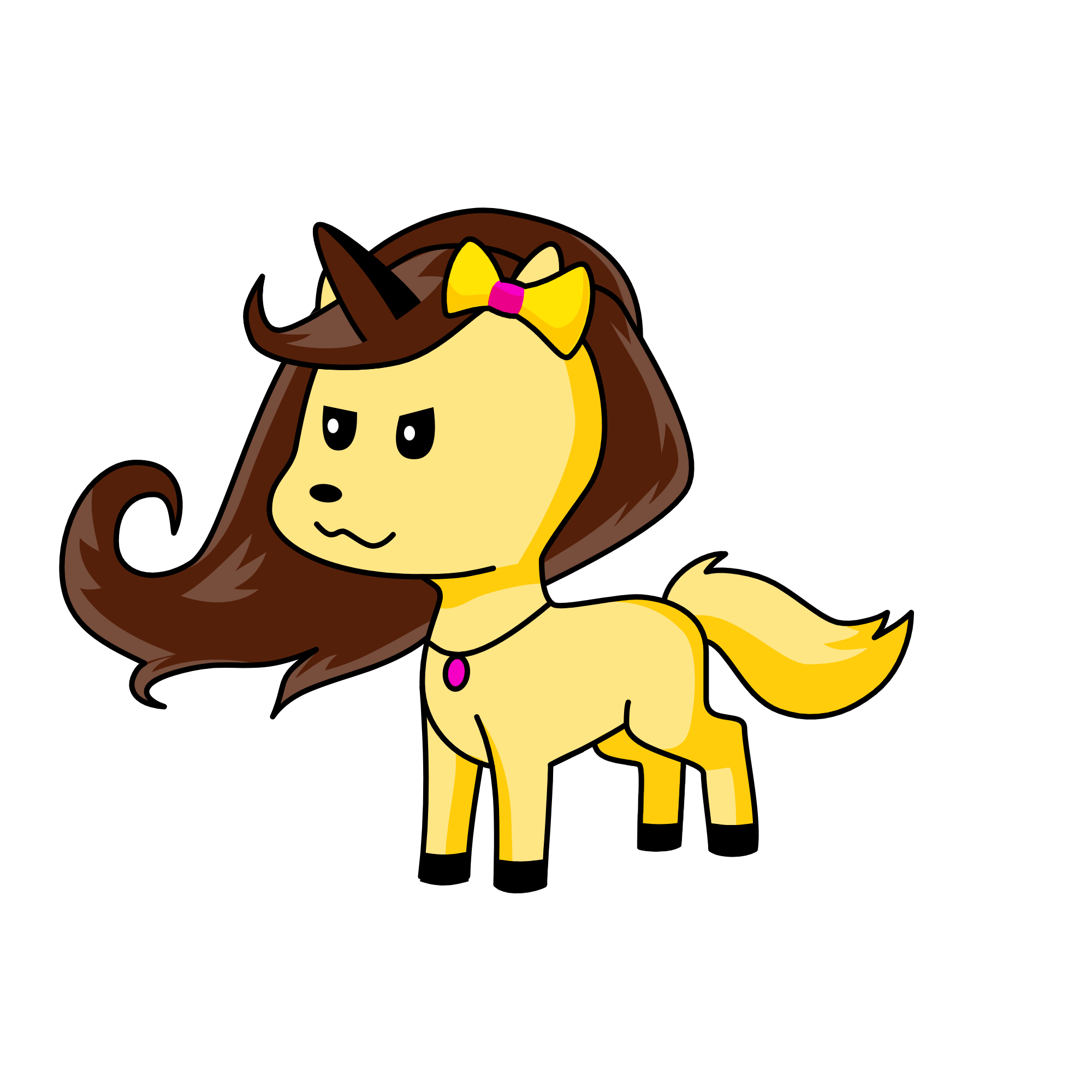 I miss School so much, the unicorn