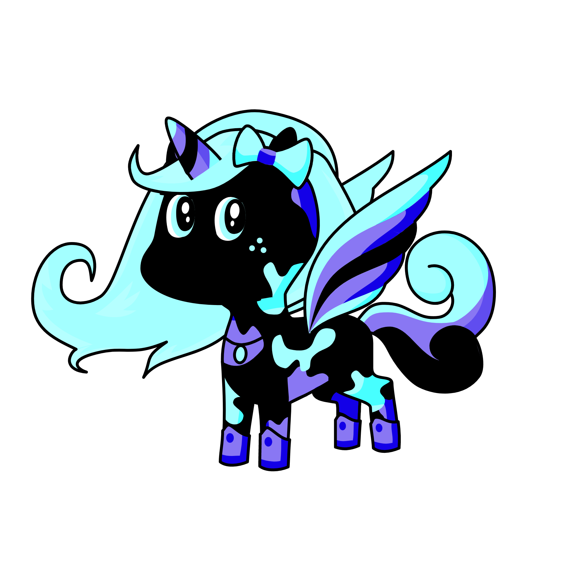Midnight, the unicorn